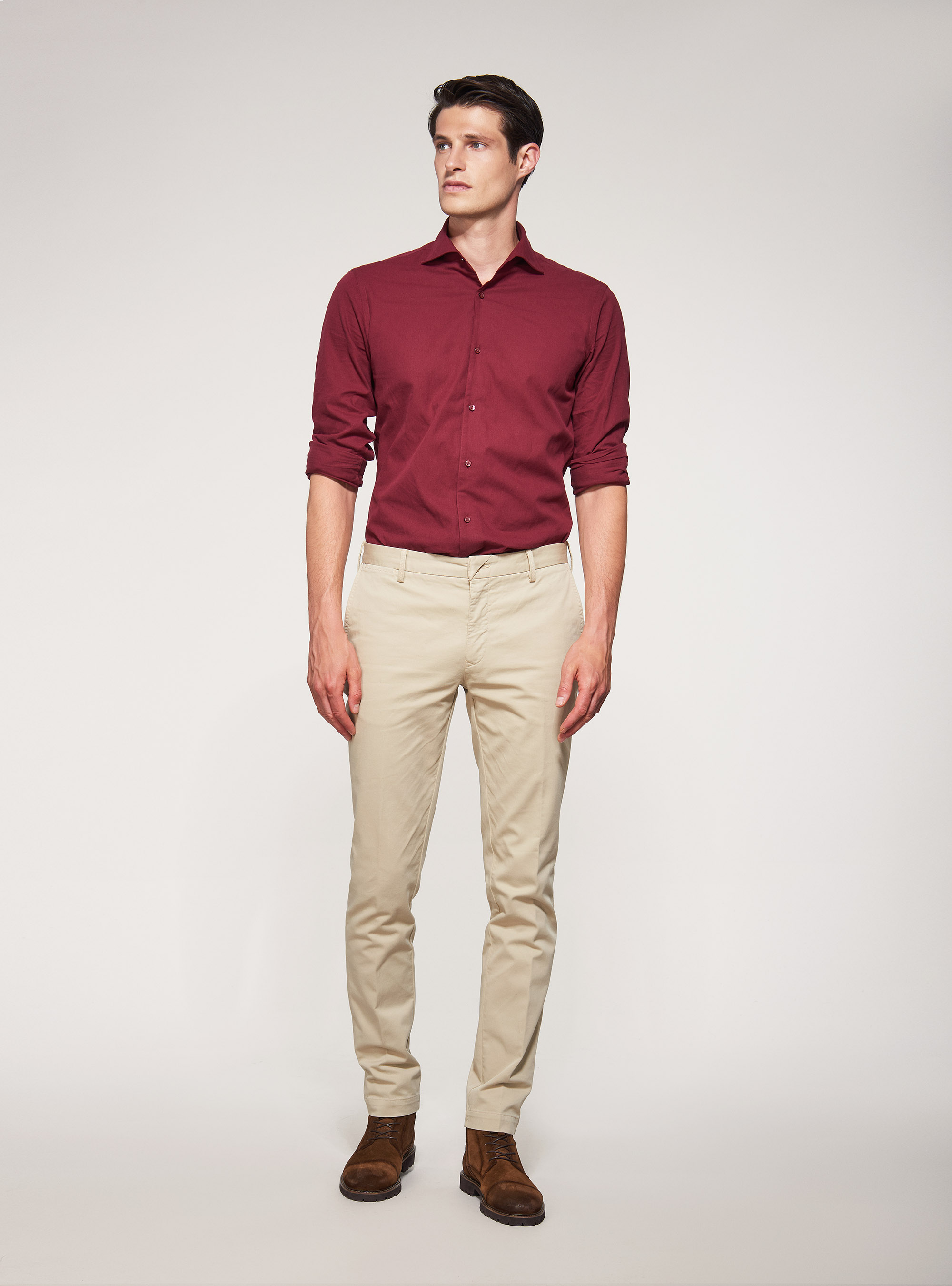 Cotton flannel shirt | GutteridgeEU 