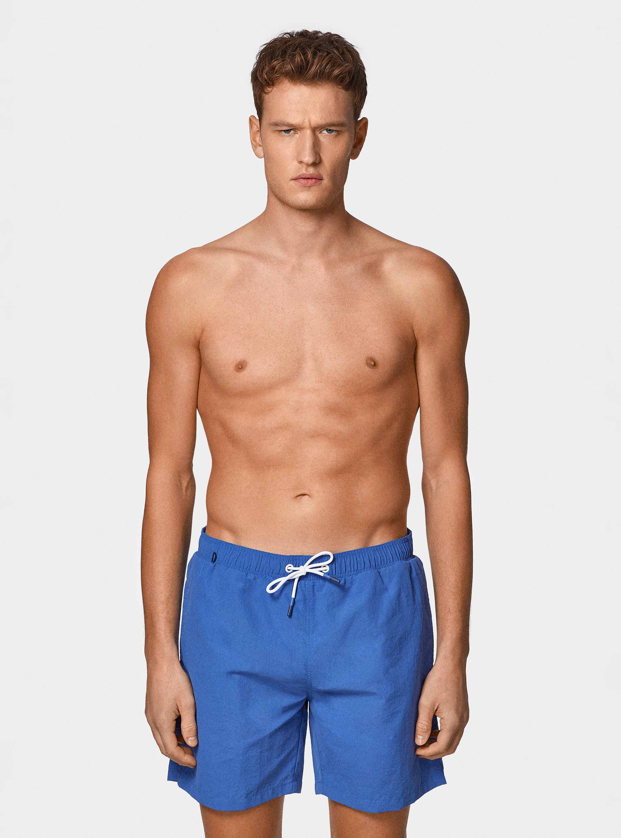 Ba&ntilde;ador de color liso, AZUL ROYAL