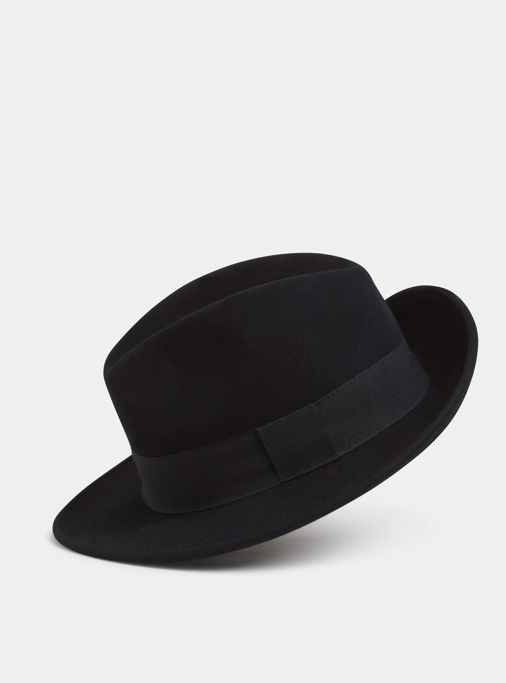 Cappello in cashmere, NERO