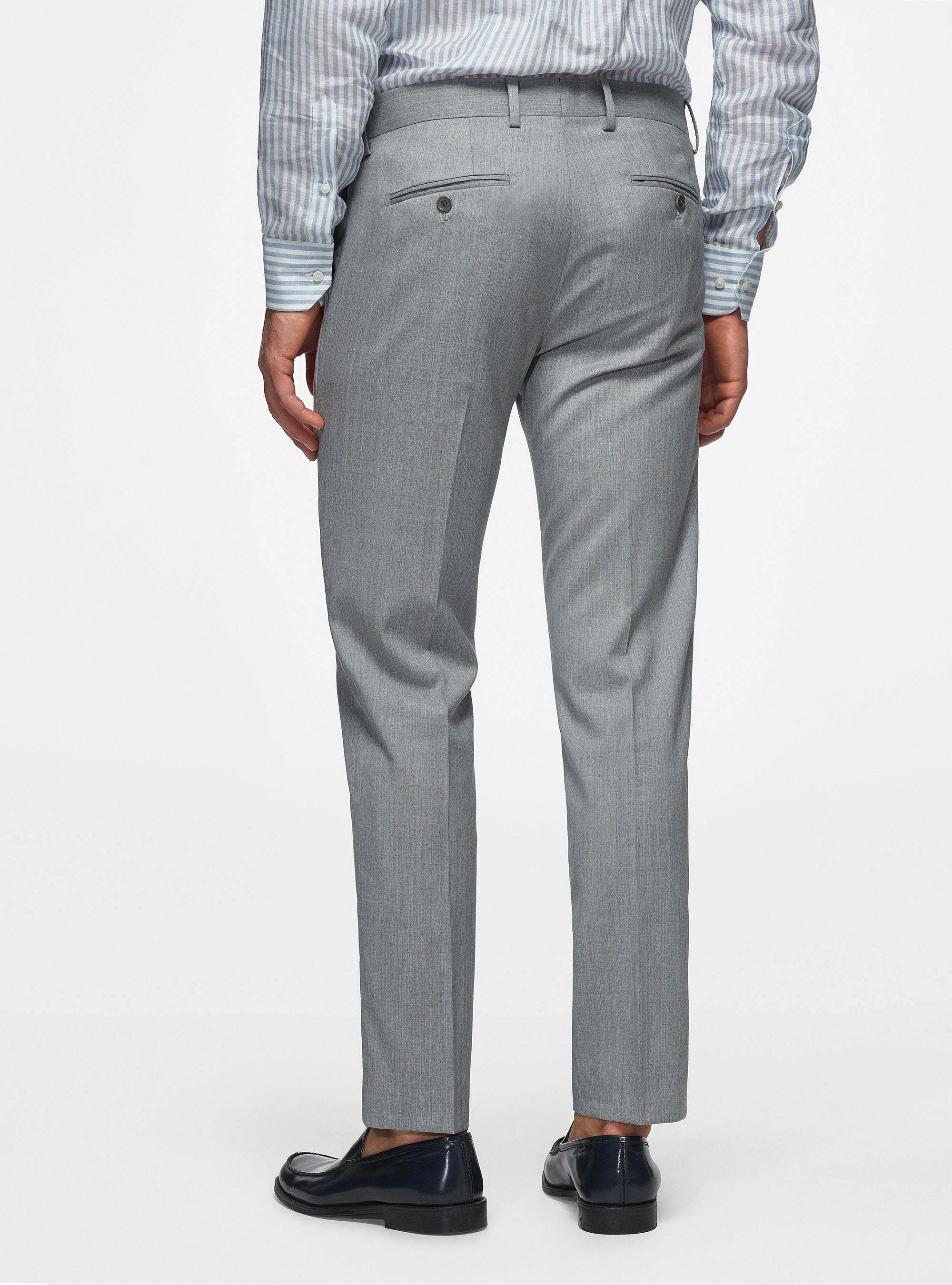væske hænge Render Suit trousers in pure superfine wool 110's Vitale Barberis Canonico |  GutteridgeUS | Suits Uomo