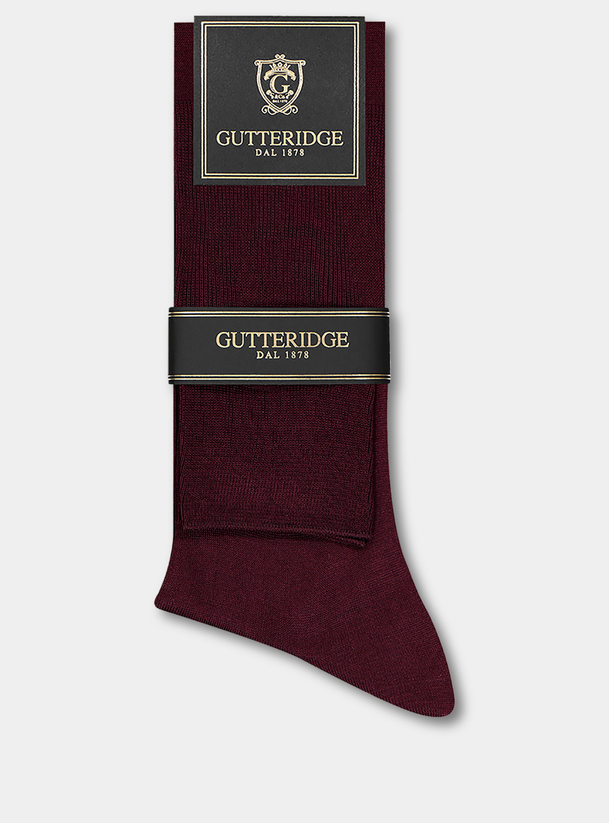 Calza lunga in filo di Scozia, BORDEAUX