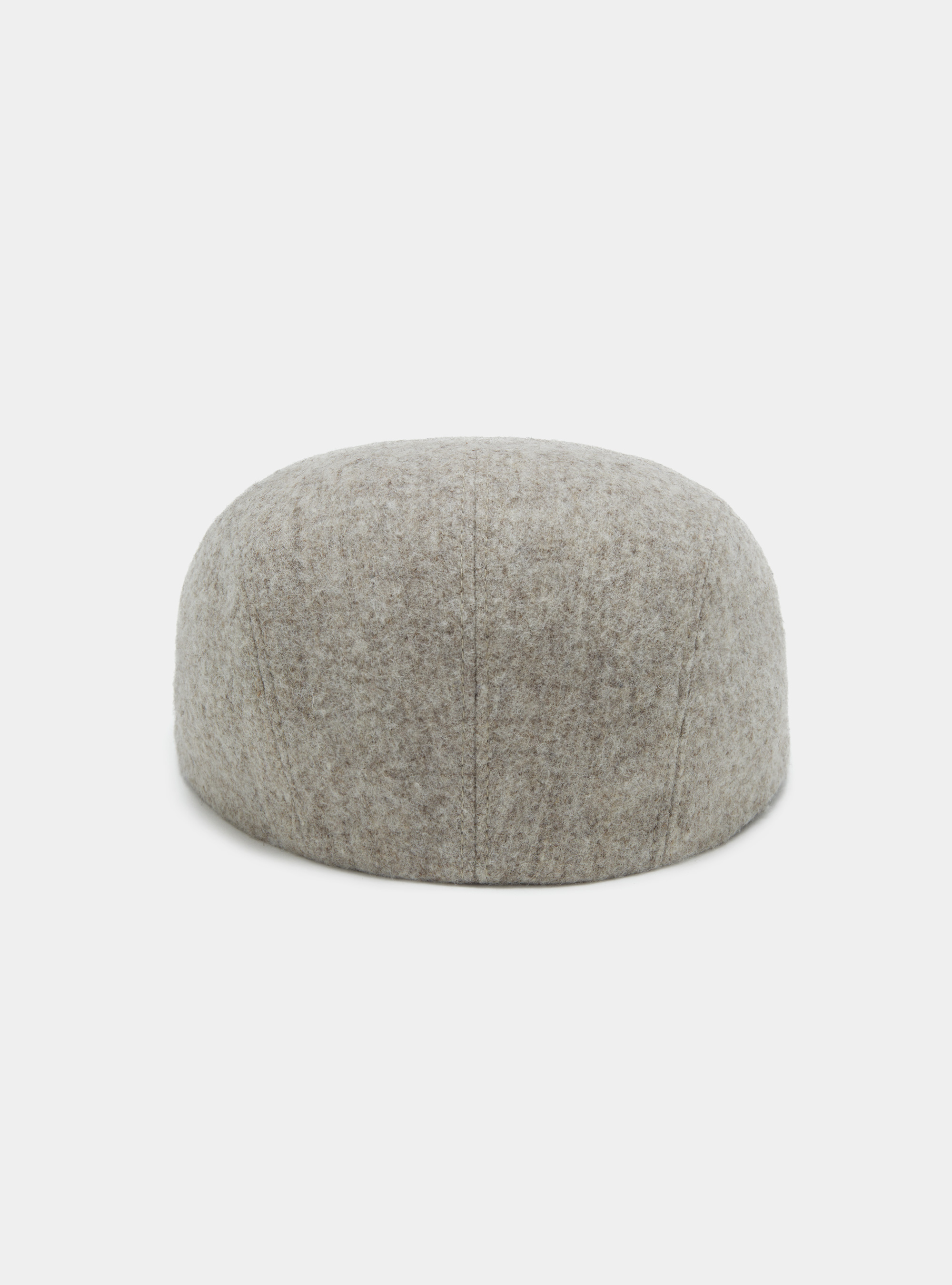 Coppola in pura lana vergine shetland, ECRU