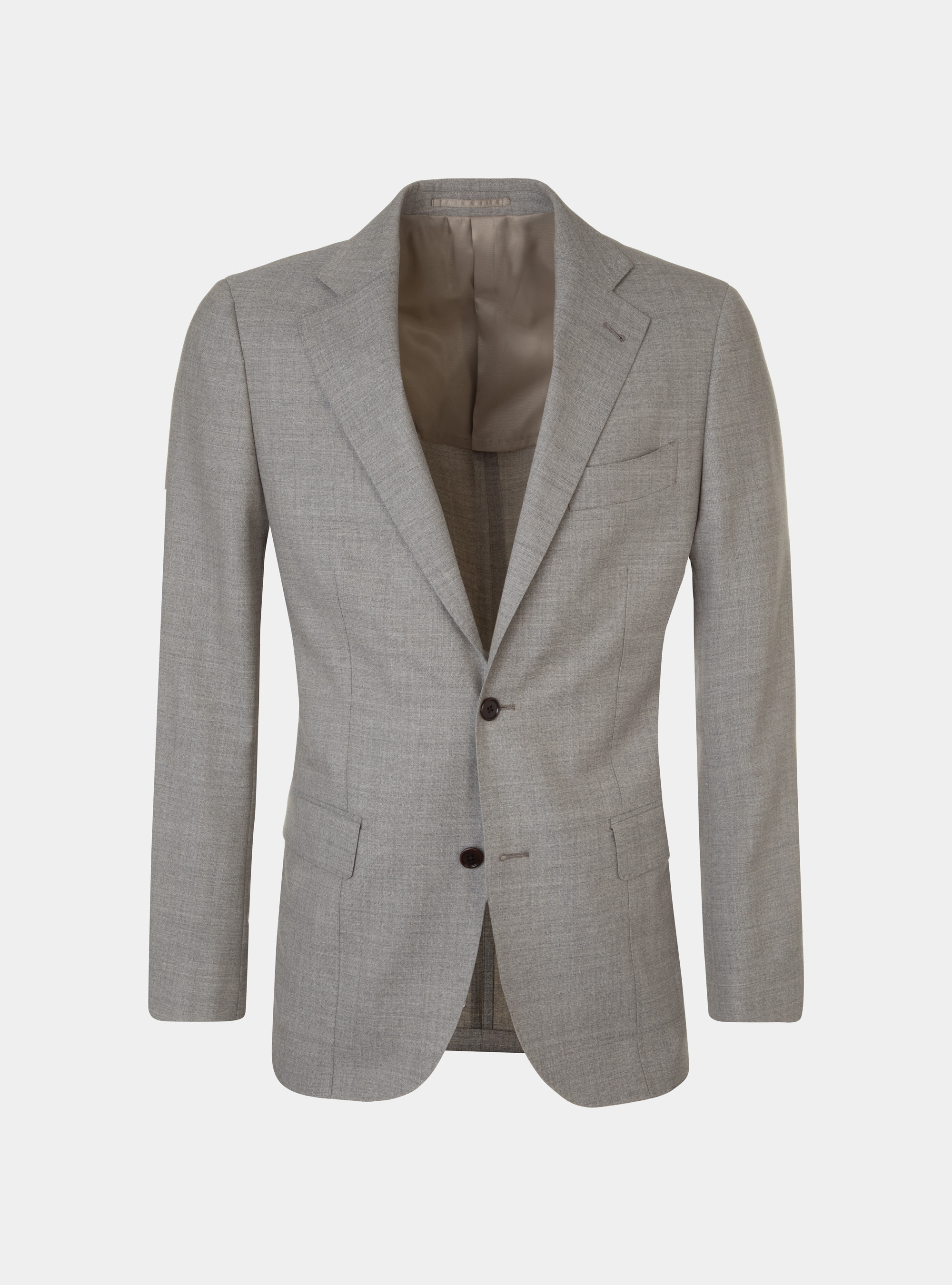 Giacca per abito in pura lana tessuto Vitale Barberis Canonico, ECRU