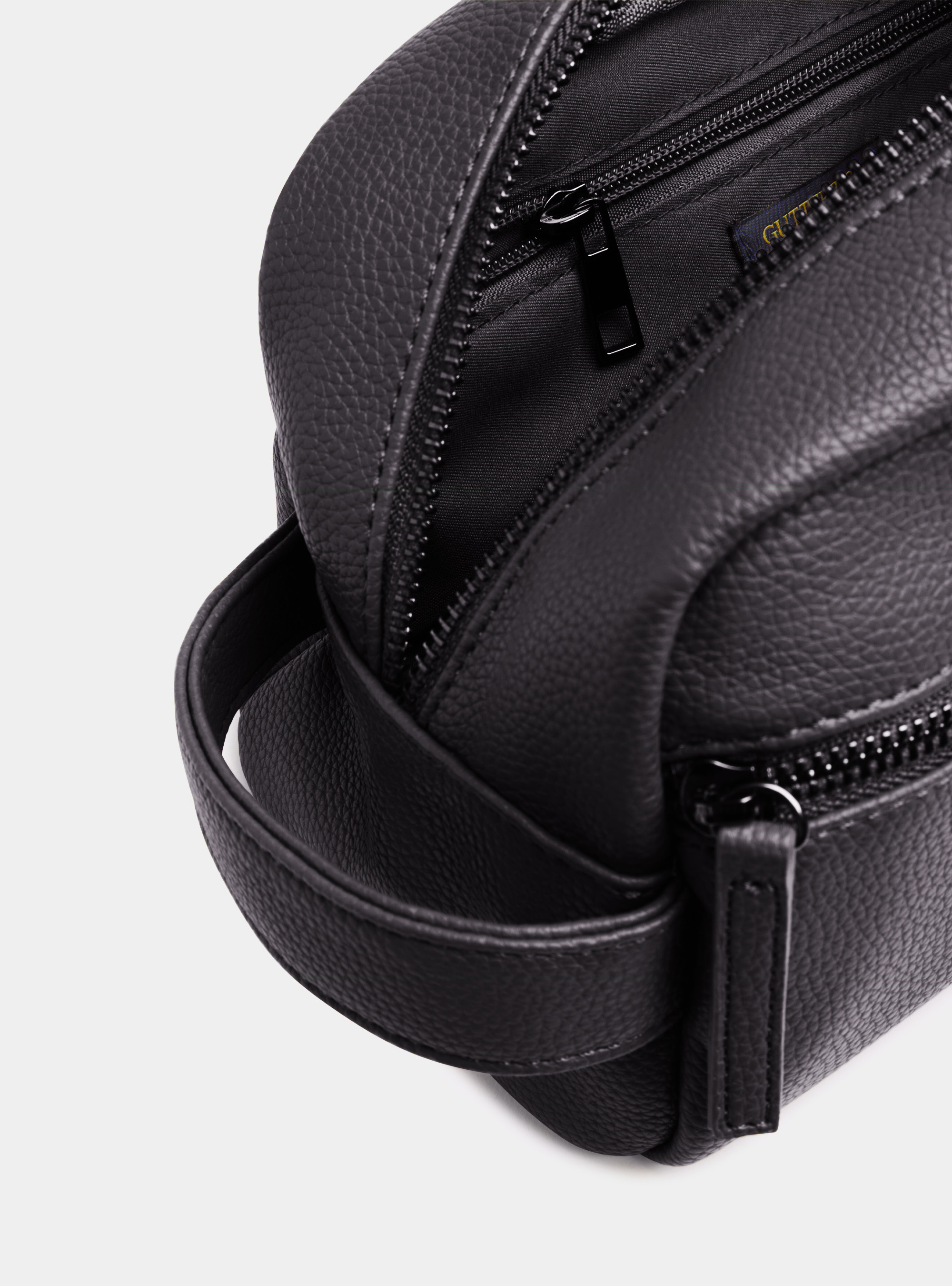 Necessaire with zip, BLACK