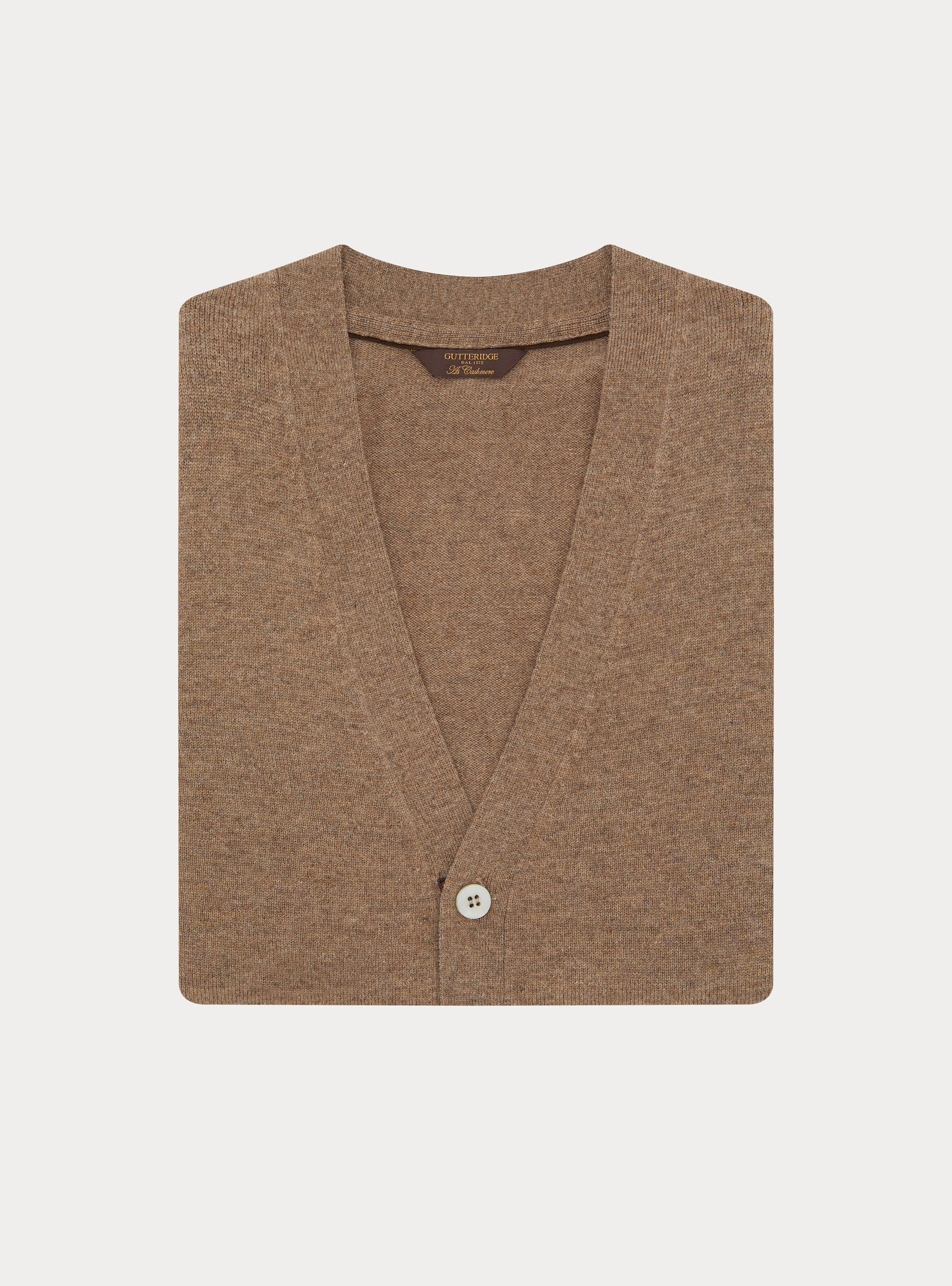 Gilet in maglia in lambswool e cashmere, FANGO