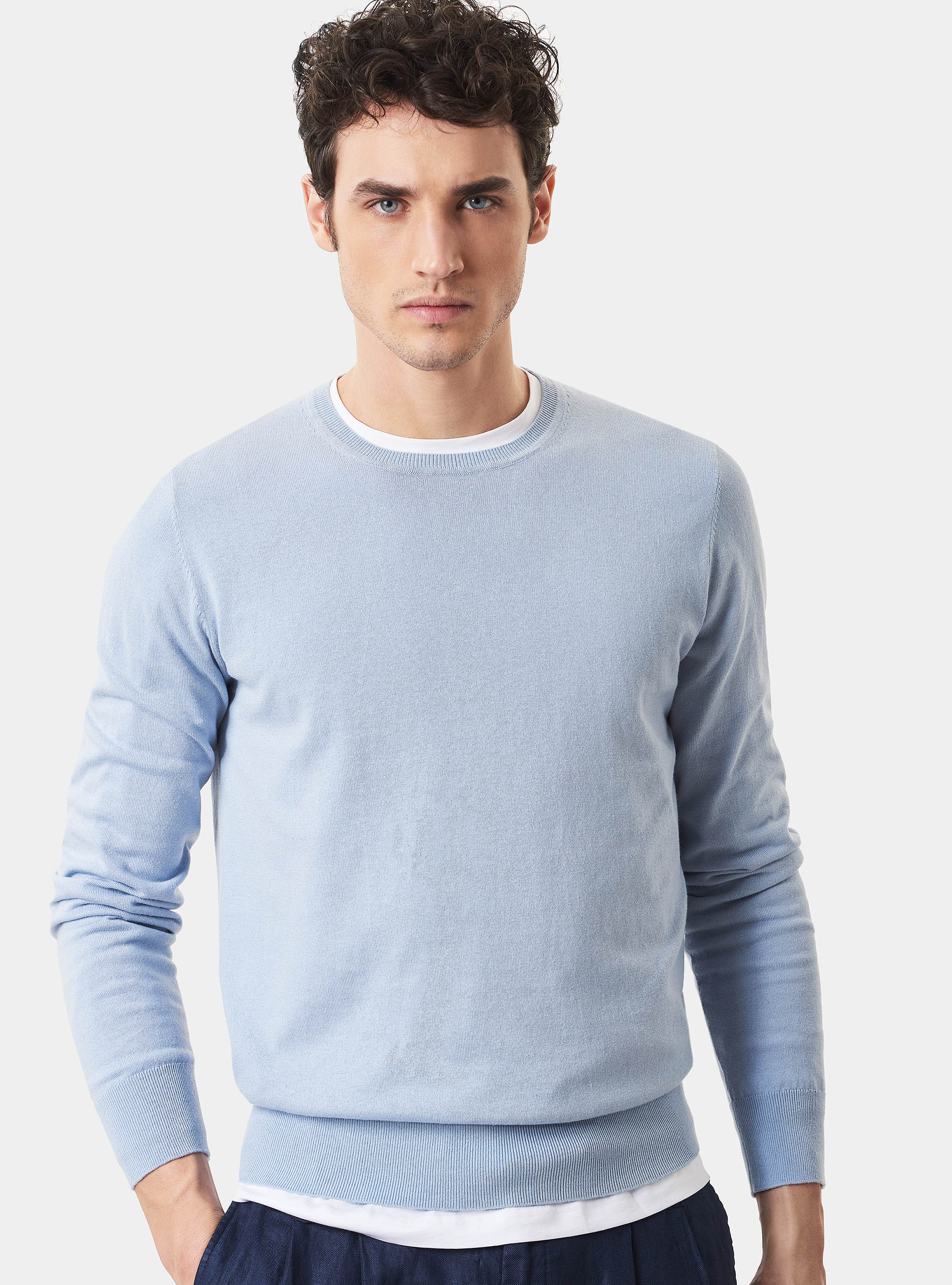 light cashmere sweater