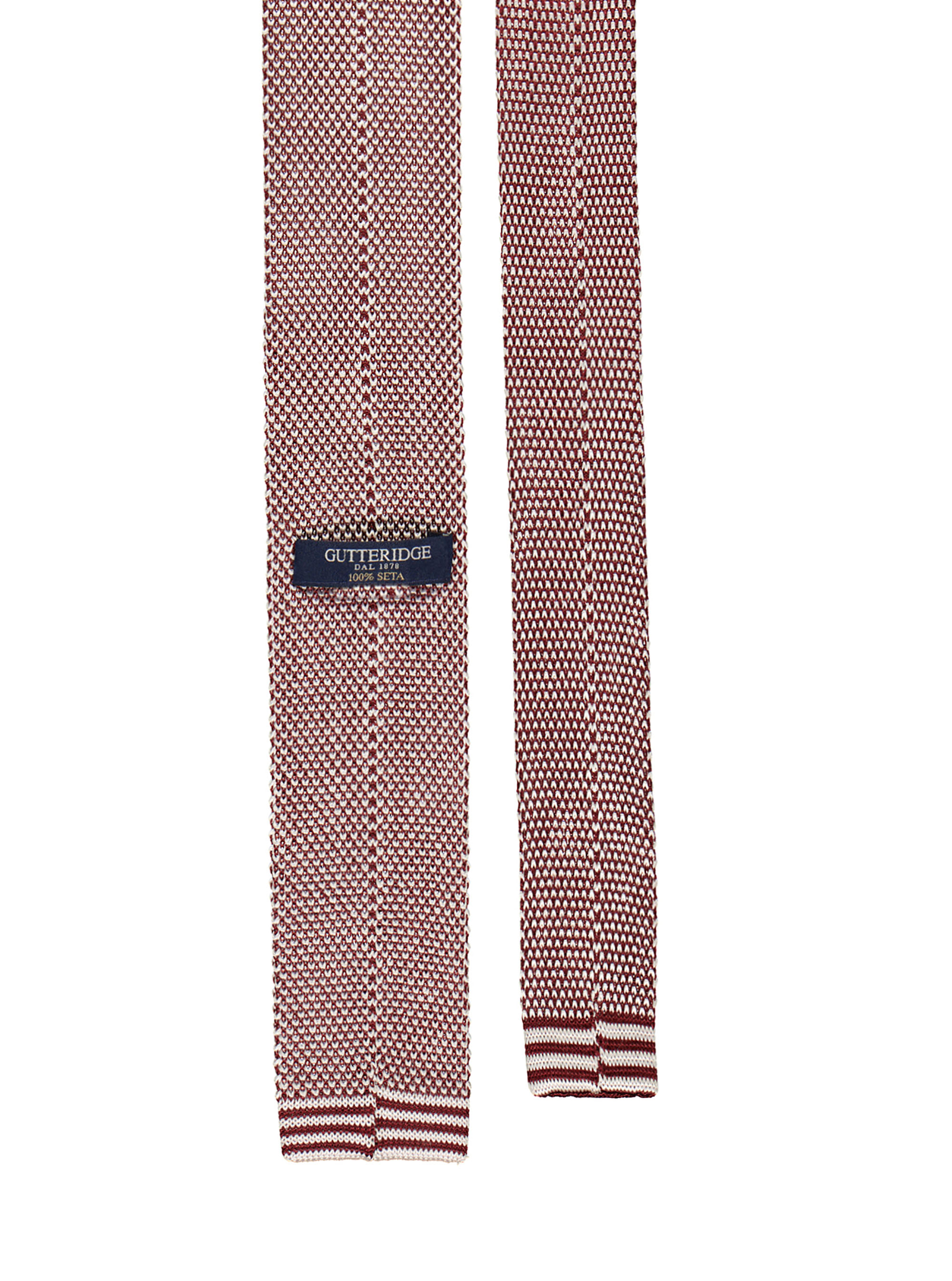 Cravatta a maglia rete, BORDEAUX