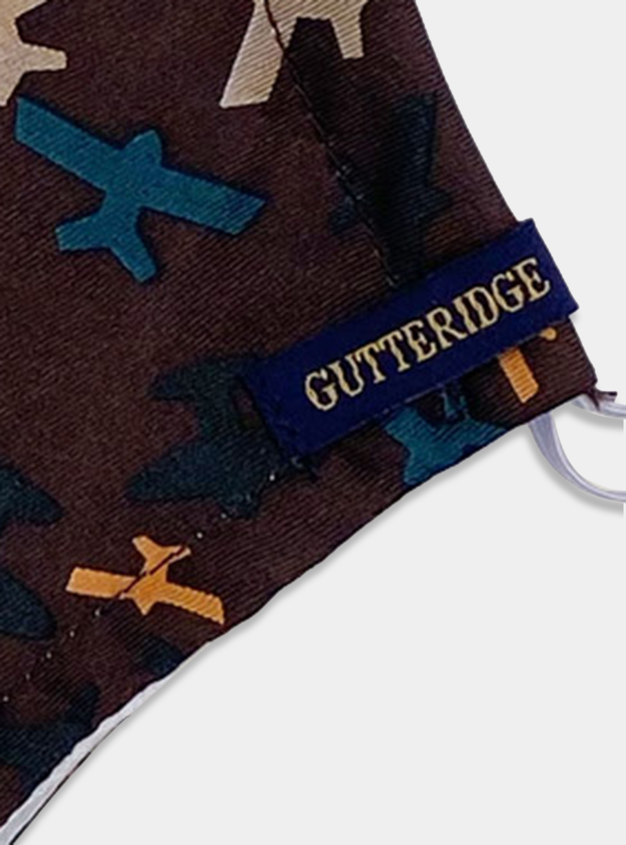 Couverture de masque motif avions, BOUE