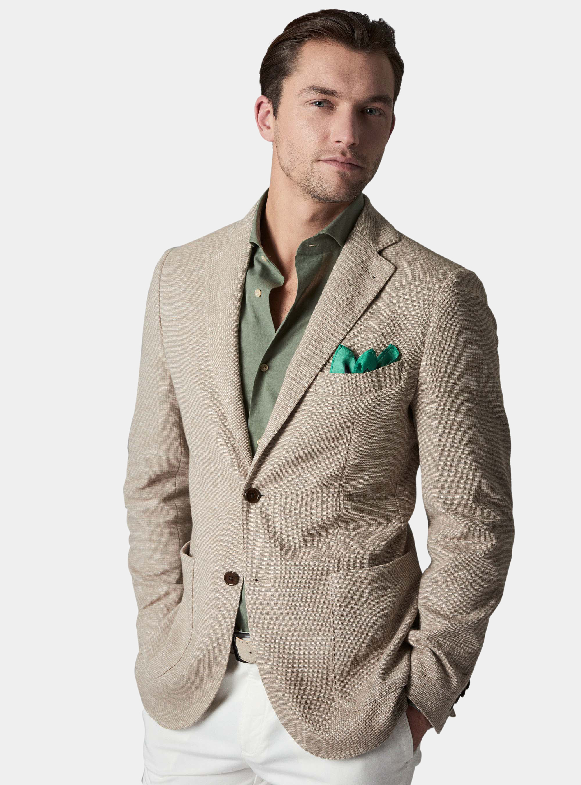 cotton jersey jacket