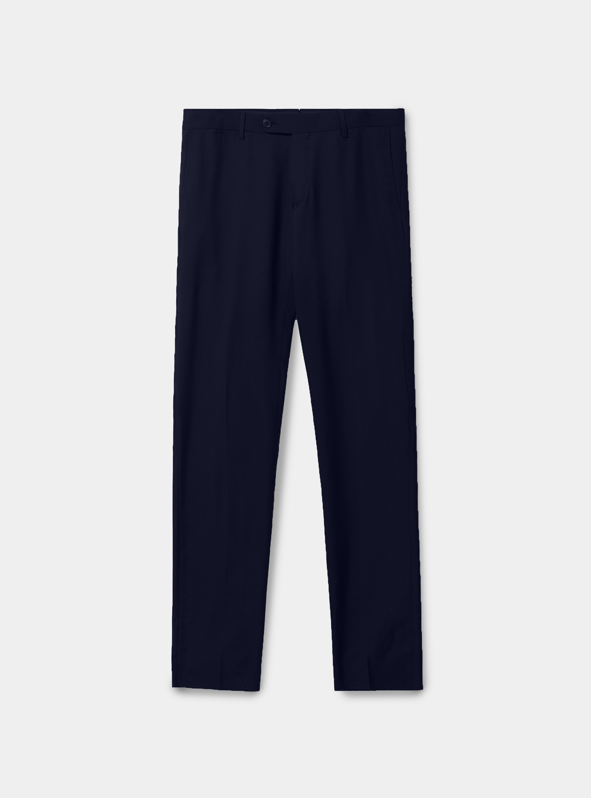 Pantaloni per abito in twill, BLU NAVY