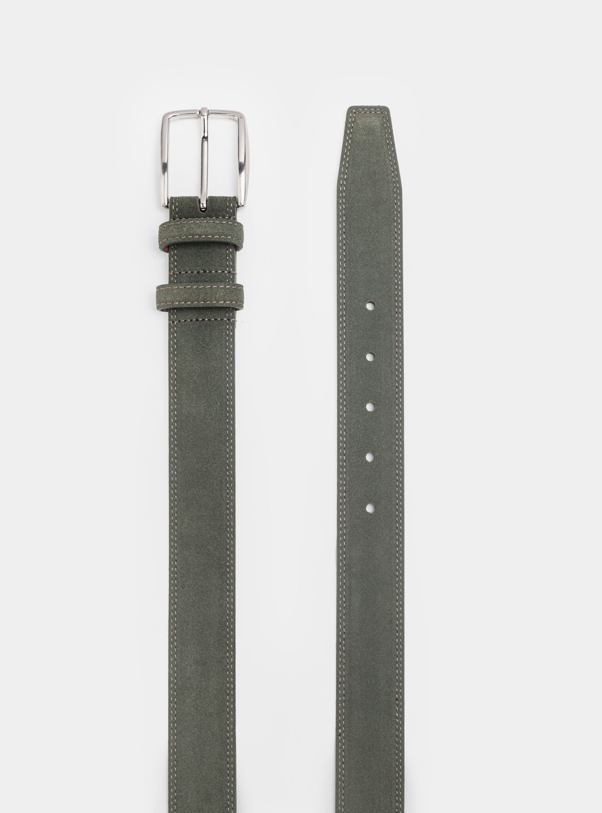 Cintura in suede, VERDE