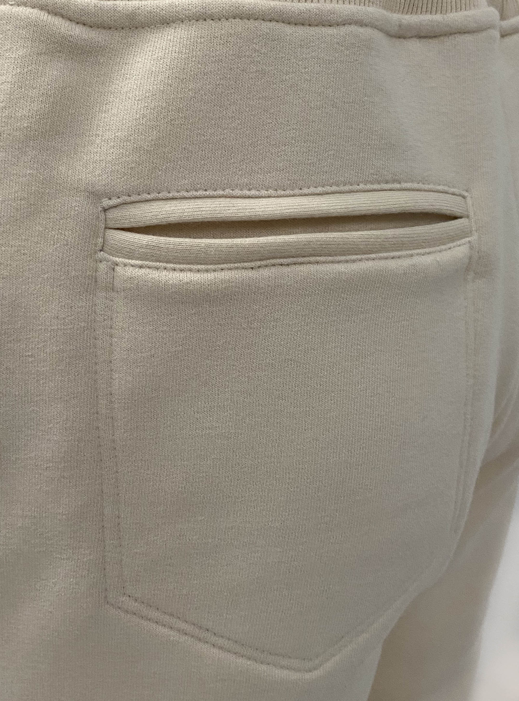 Pantalones de sudadera de mezcla de algod&oacute;n, NATA
