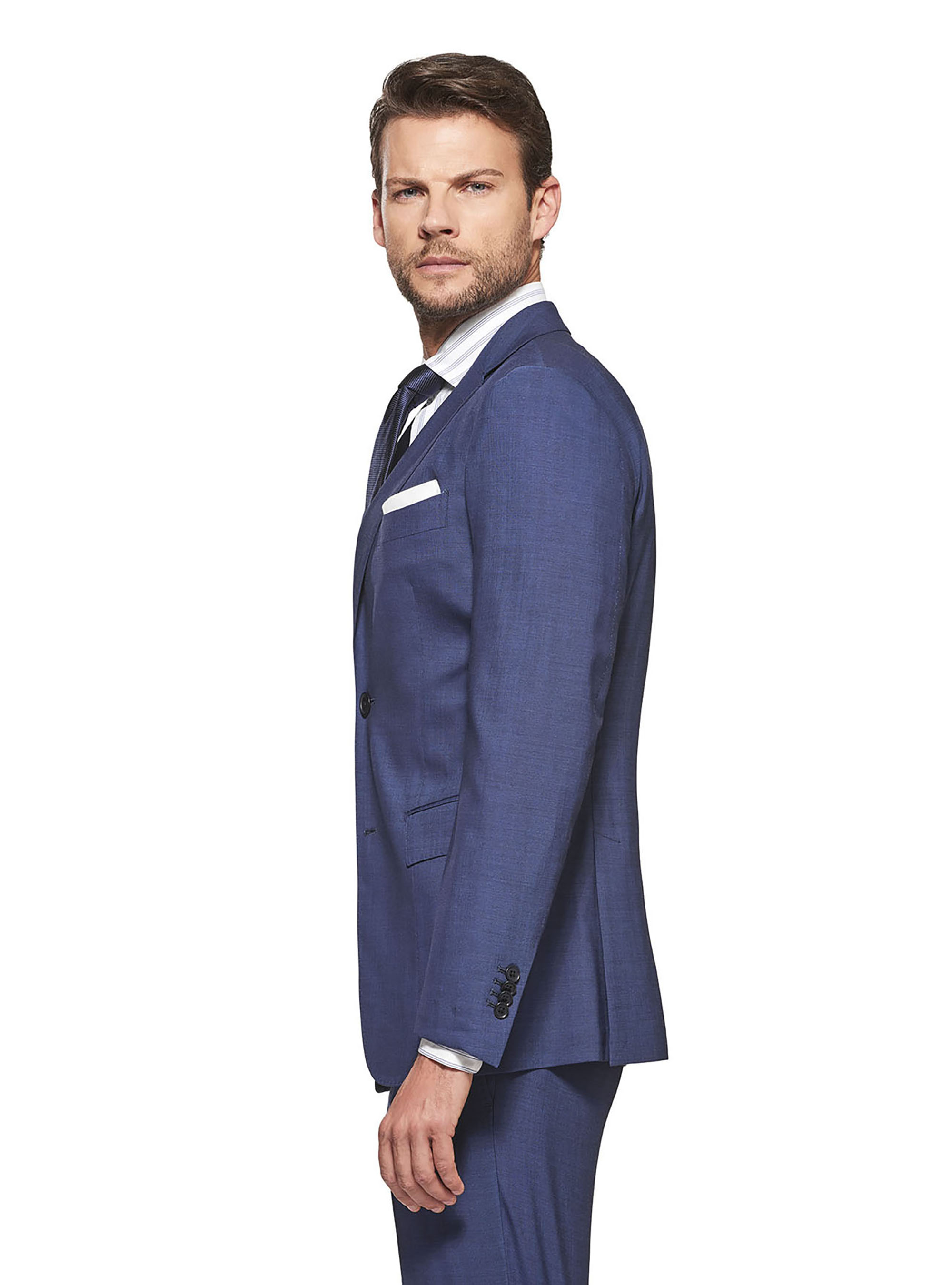 Cool Wool Suit Jacket, LIGHT BLUE