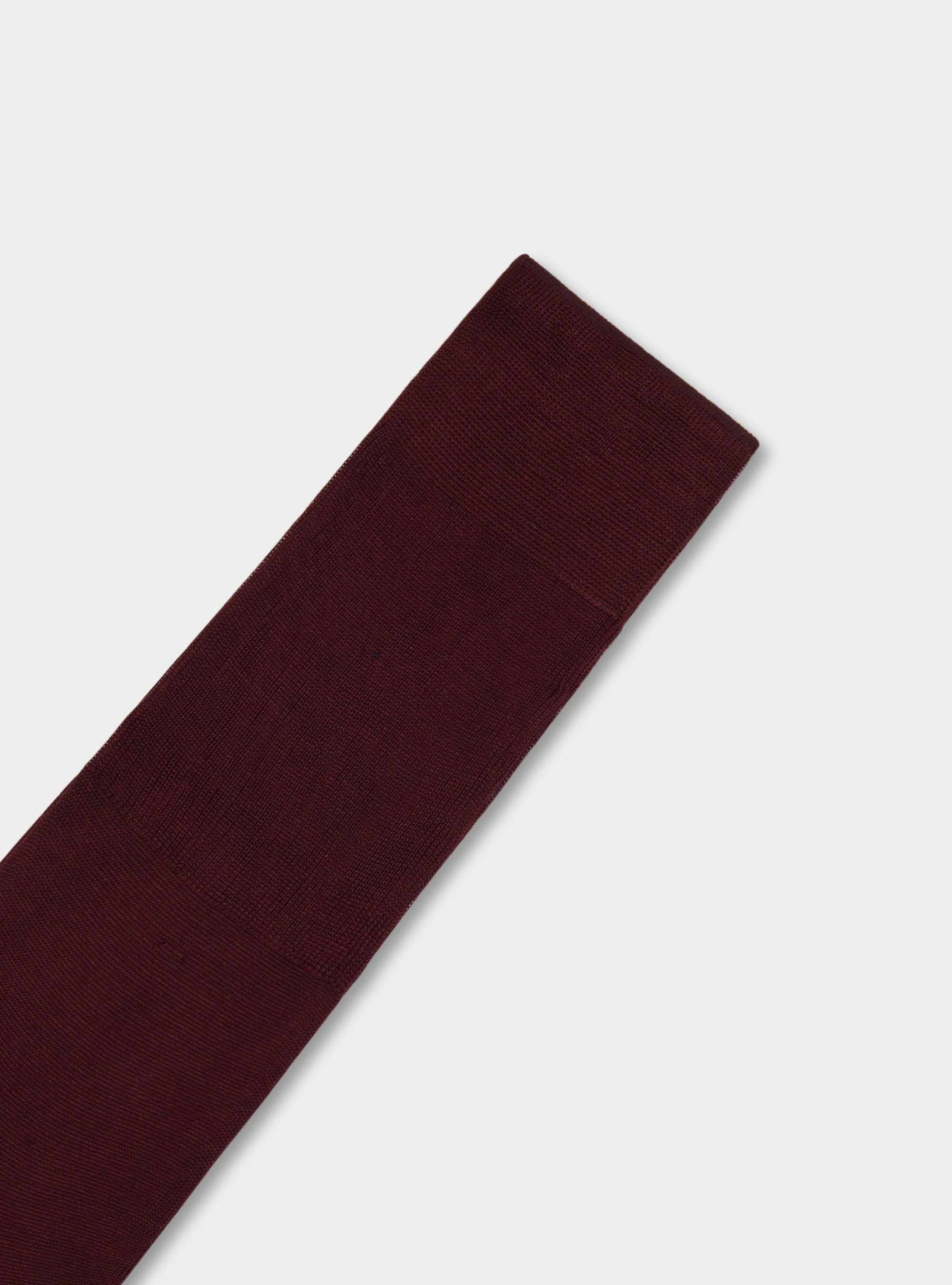 Lisle thread long socks, BORDEAUX