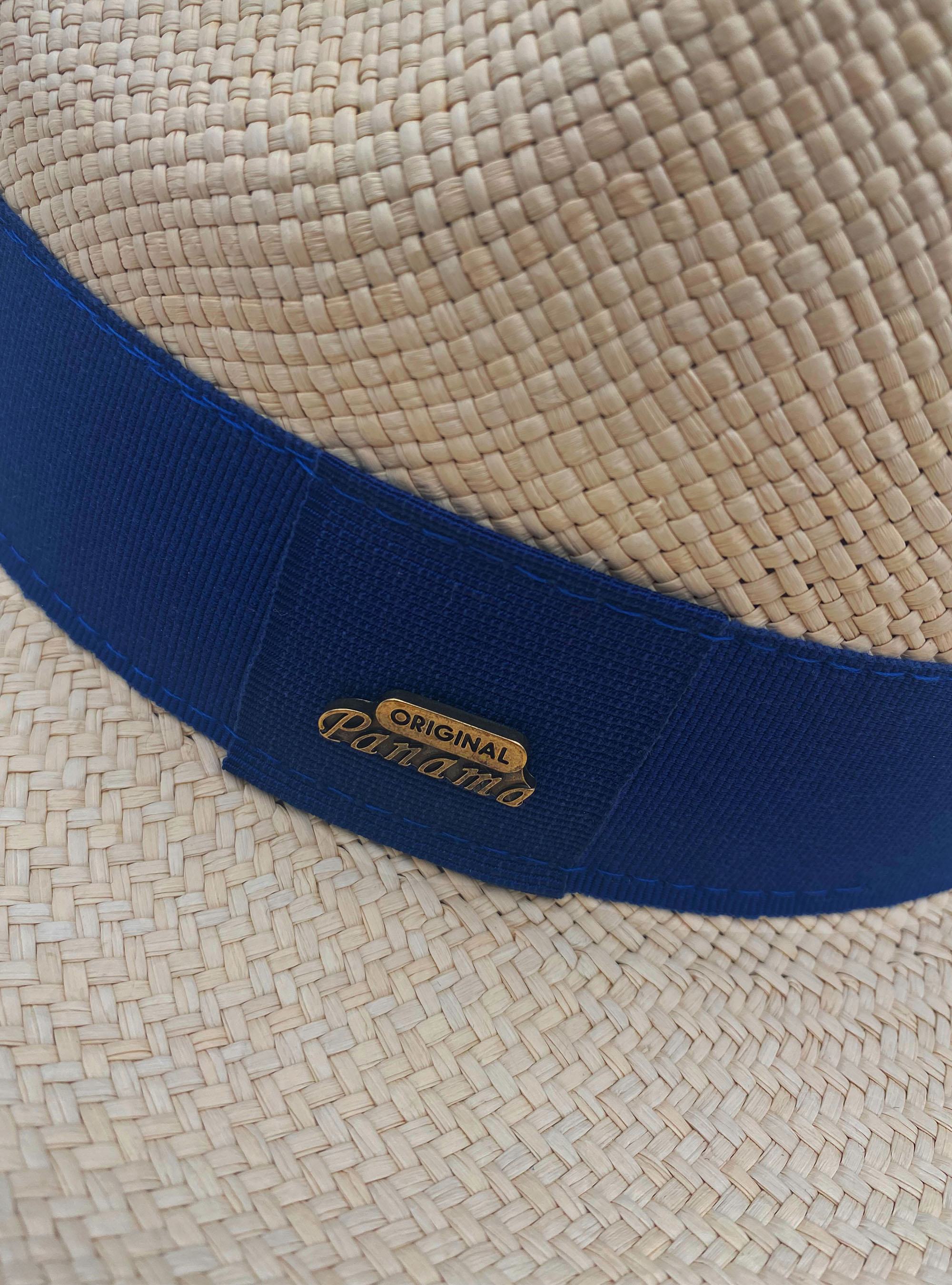 Panama hat, BLUE