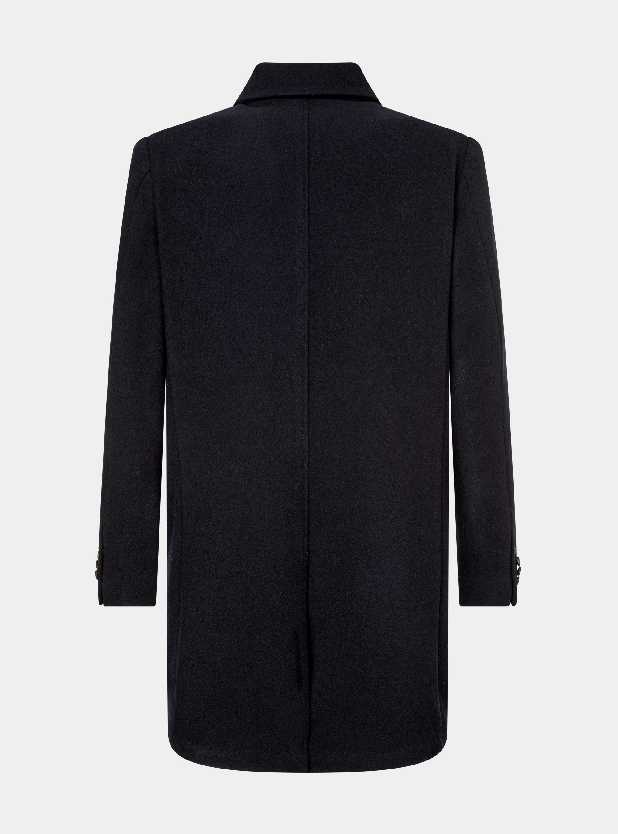 Cappotto in misto lana, BLU NAVY