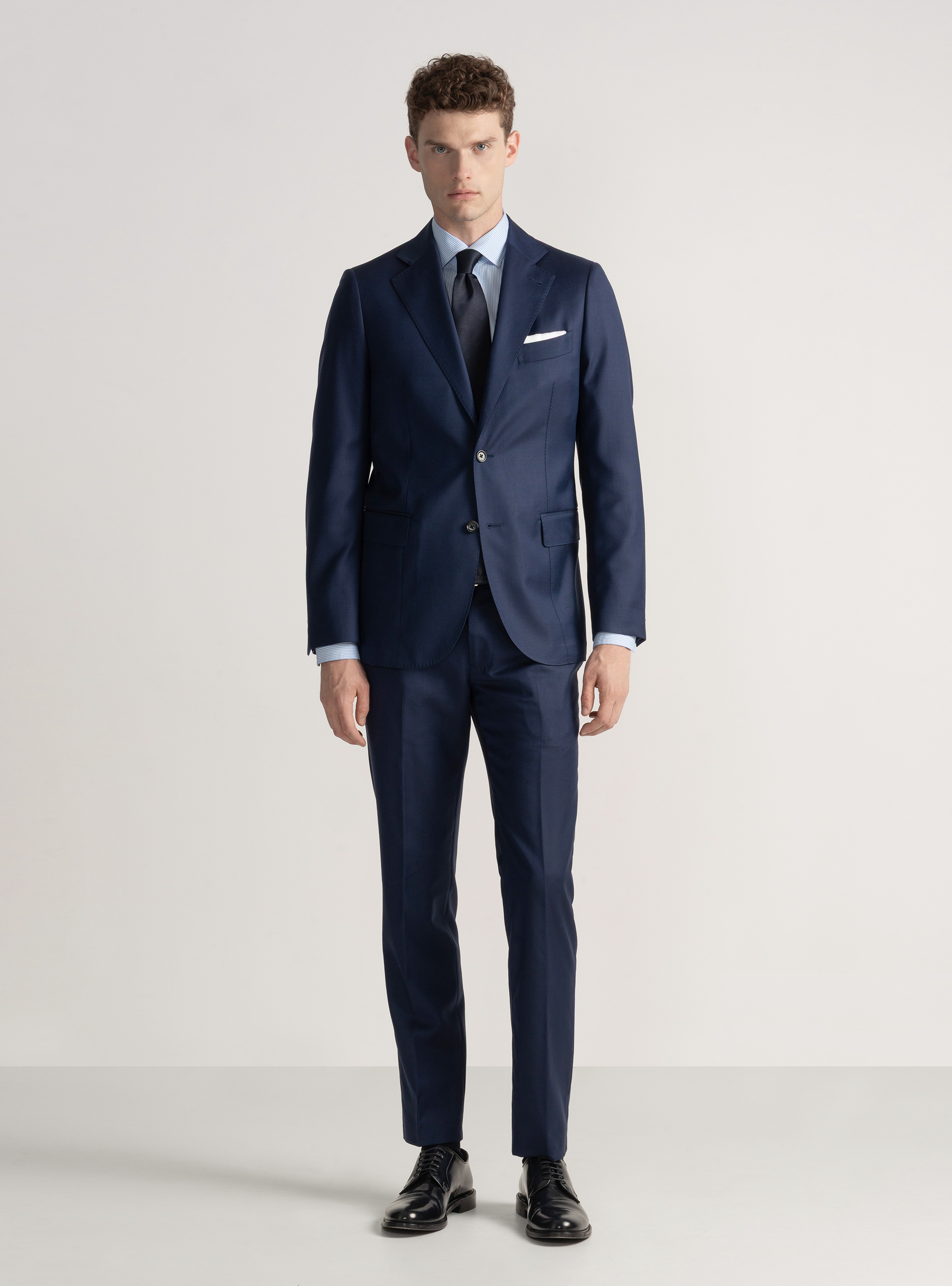 Traje basalto de lana pura Vitale Barberis Canonico, 