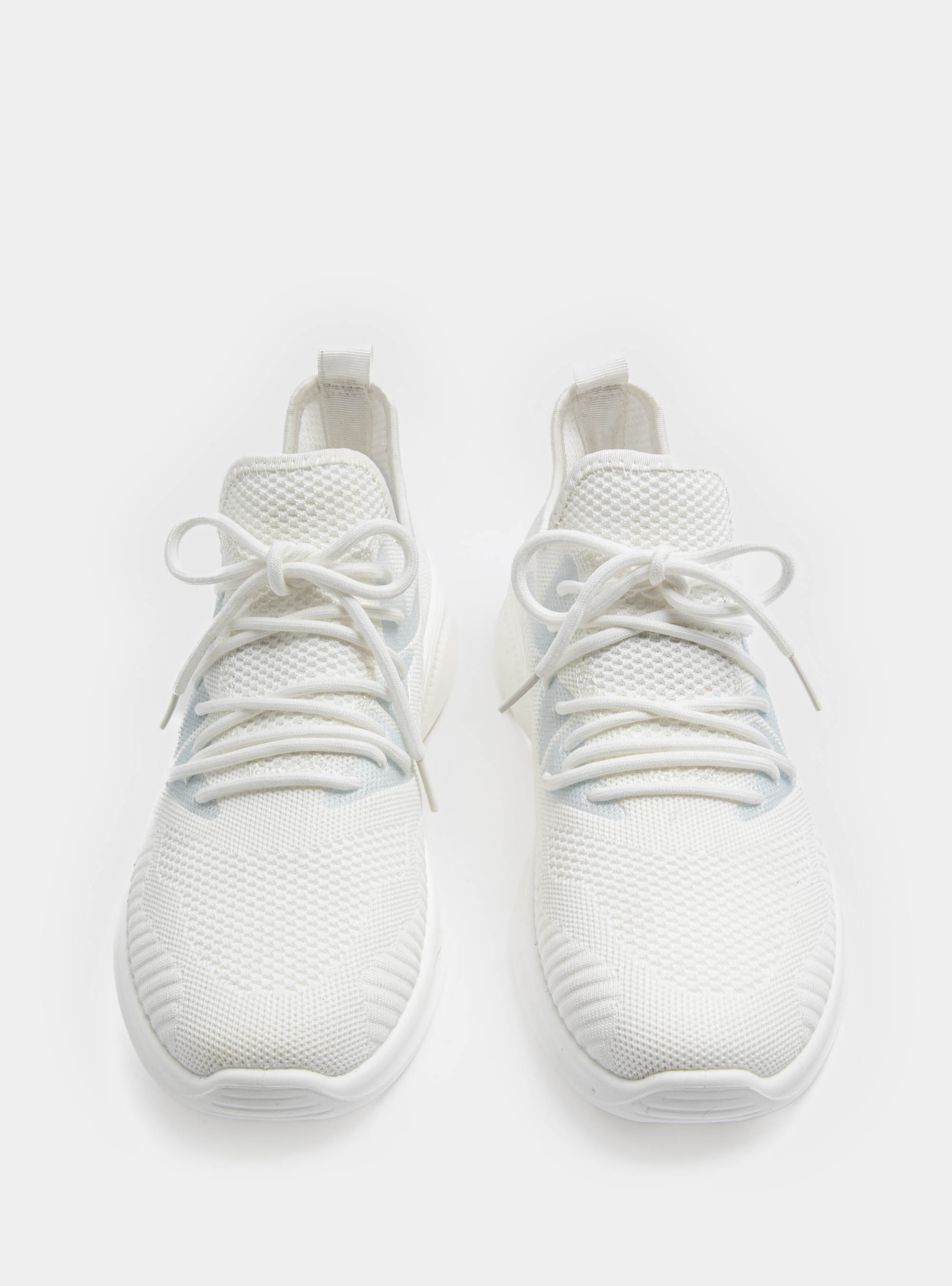 Sneakers in tessuto tecnico, BIANCO