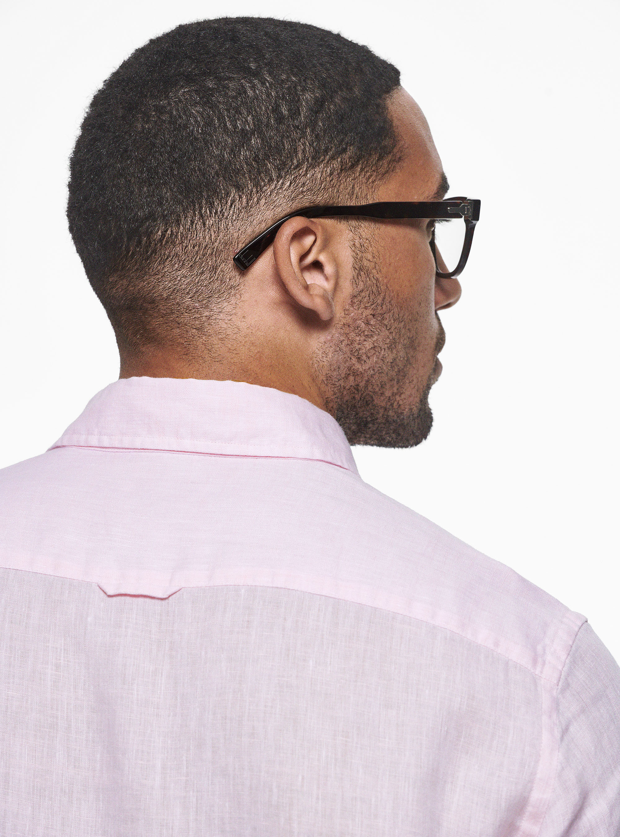 Pure linen shirt, PINK