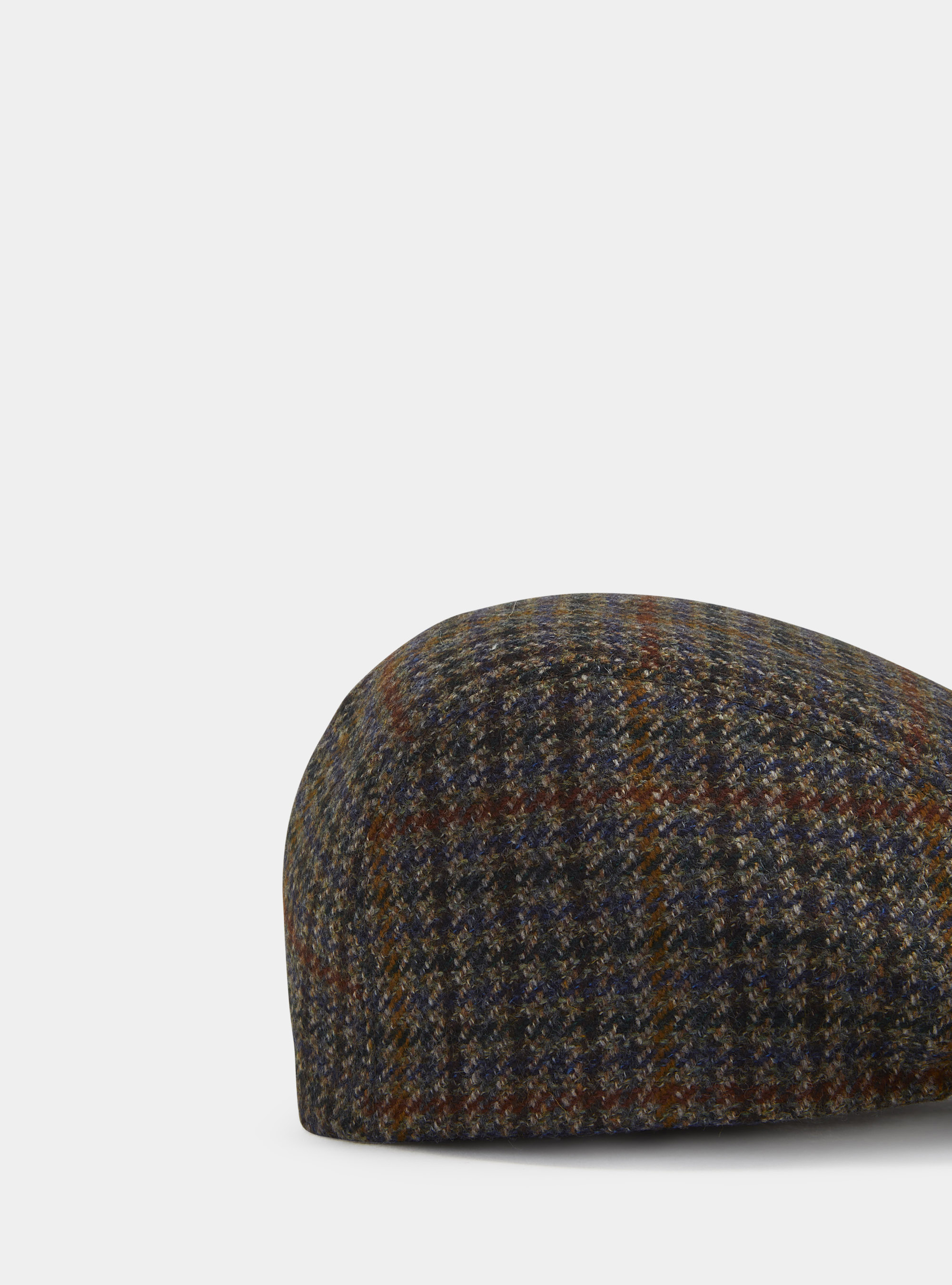 Houndstooth hat in pure wool and cashmere, MUD