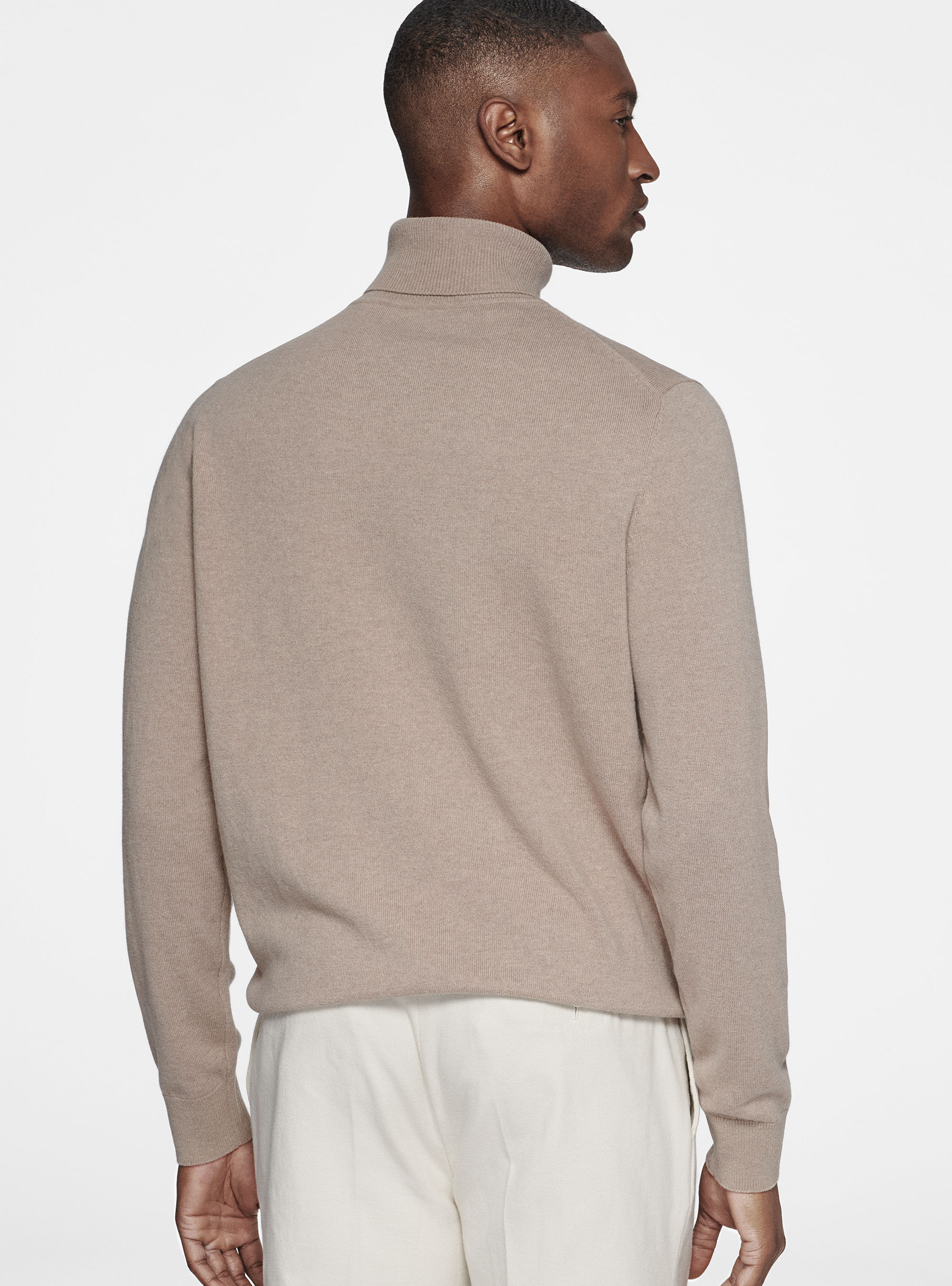 Dolcevita in cashmere, ECRU