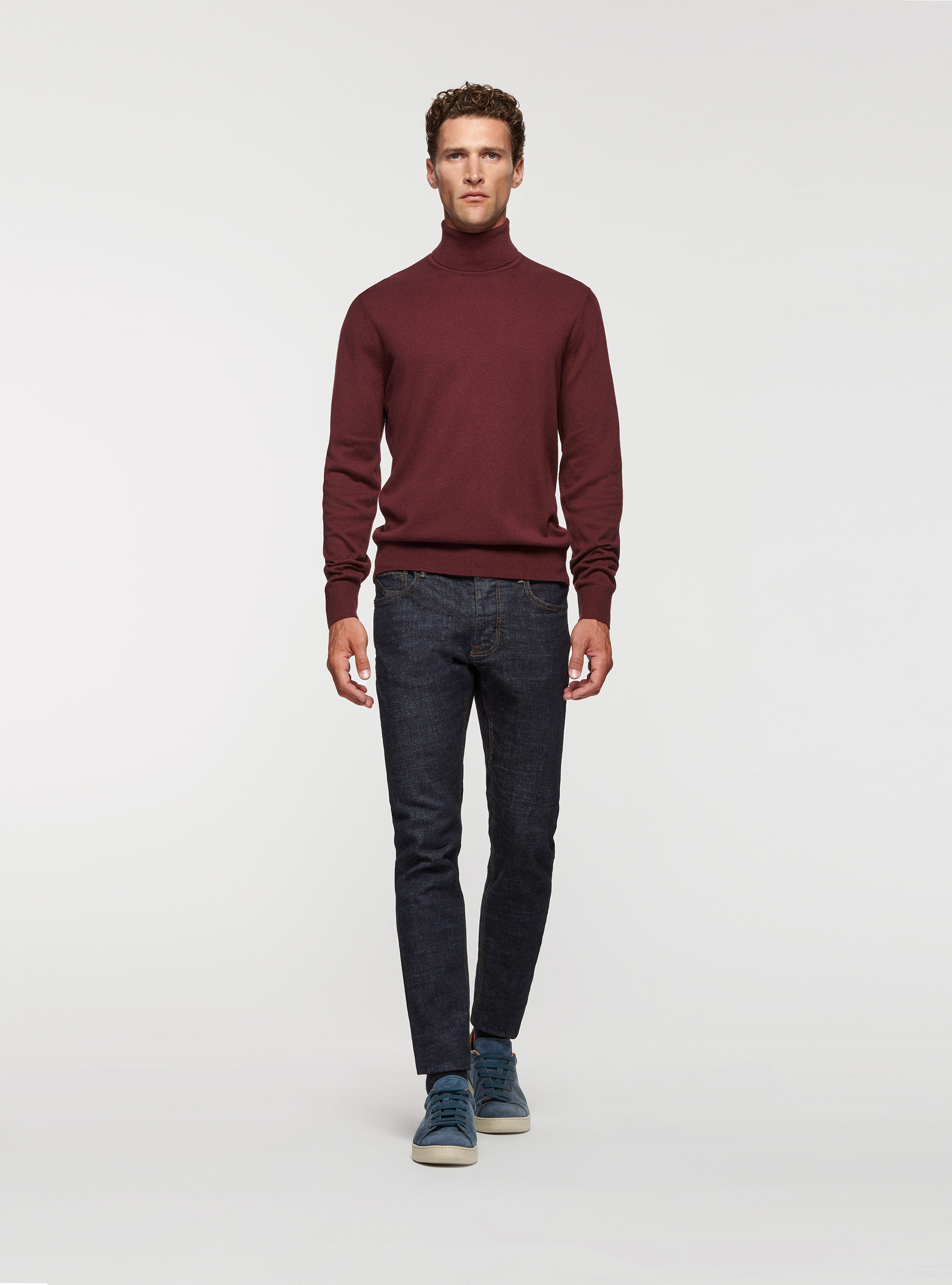 Scarlett | Cotton Turtleneck