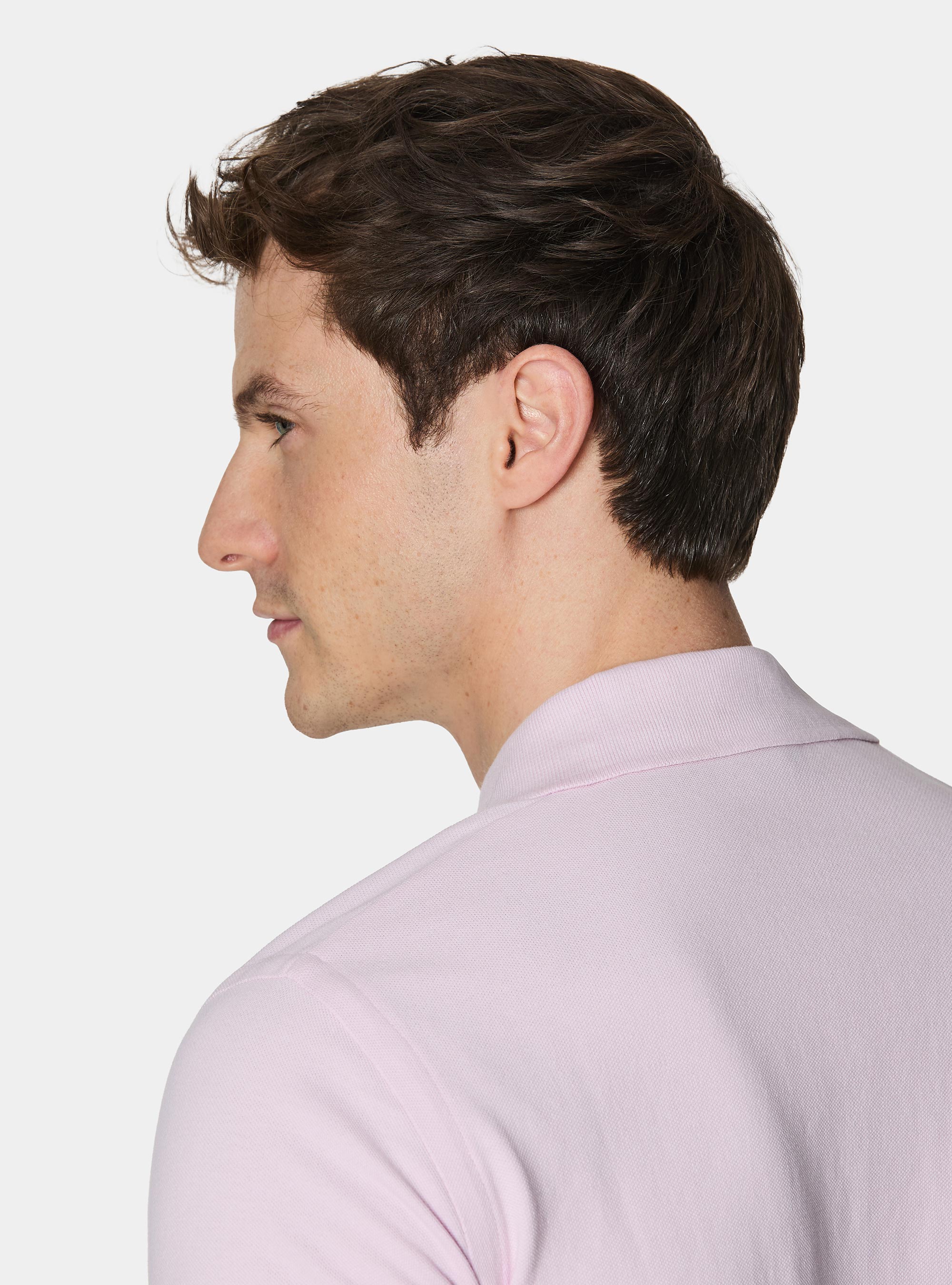 Classic piqu&eacute; polo shirt, ROSA CHIARO 0466C