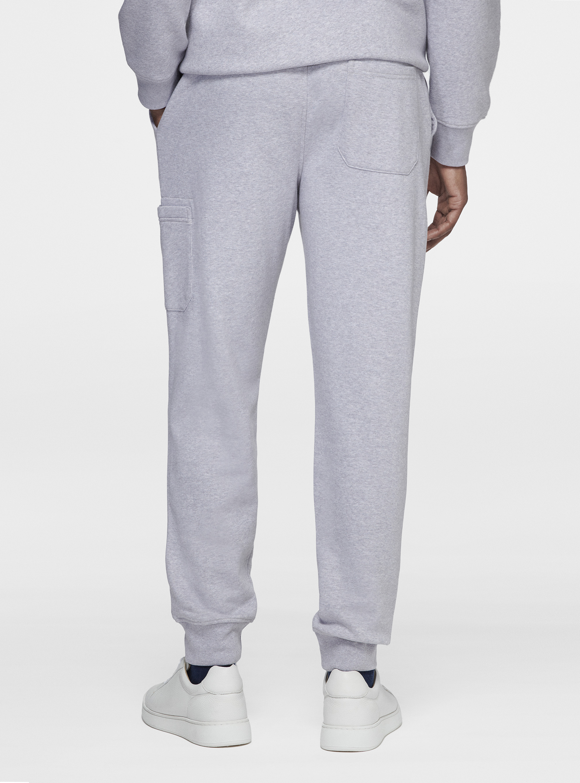 Pantaloni di felpa, GRIGIO MELANGE 0151C