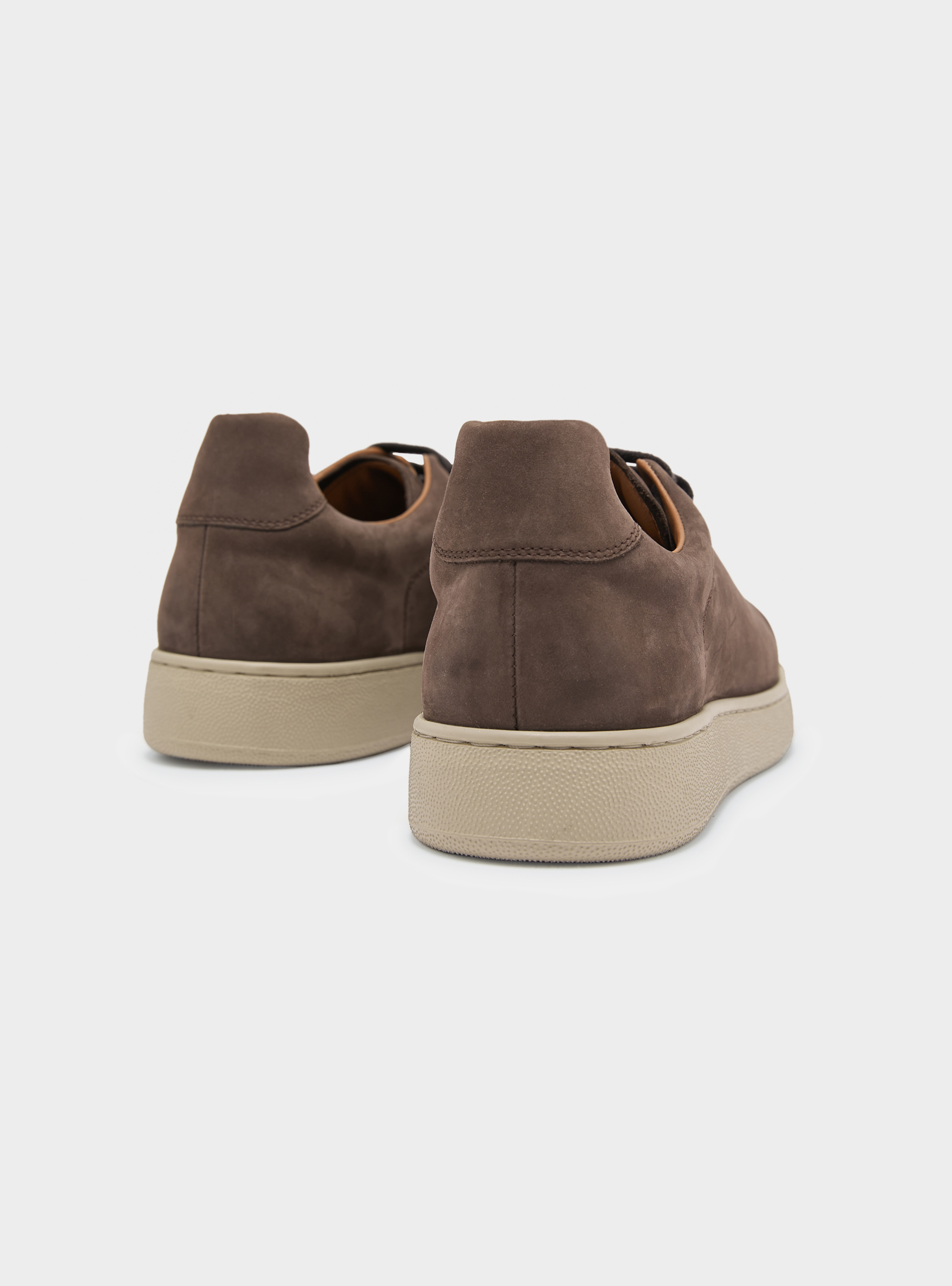 Nubuck Sneakers, BROWN