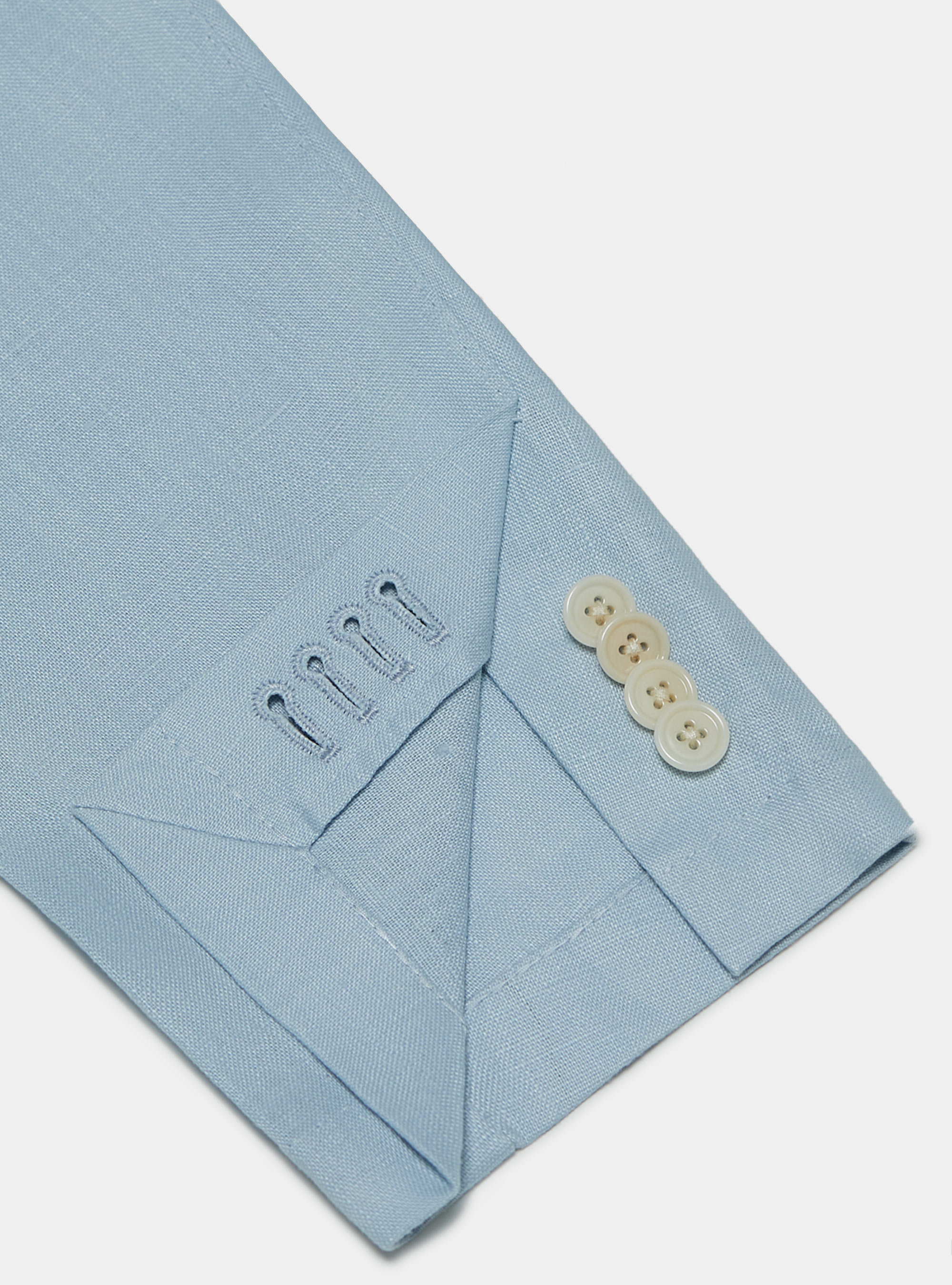 Veste en pur lin, BLEU CIEL