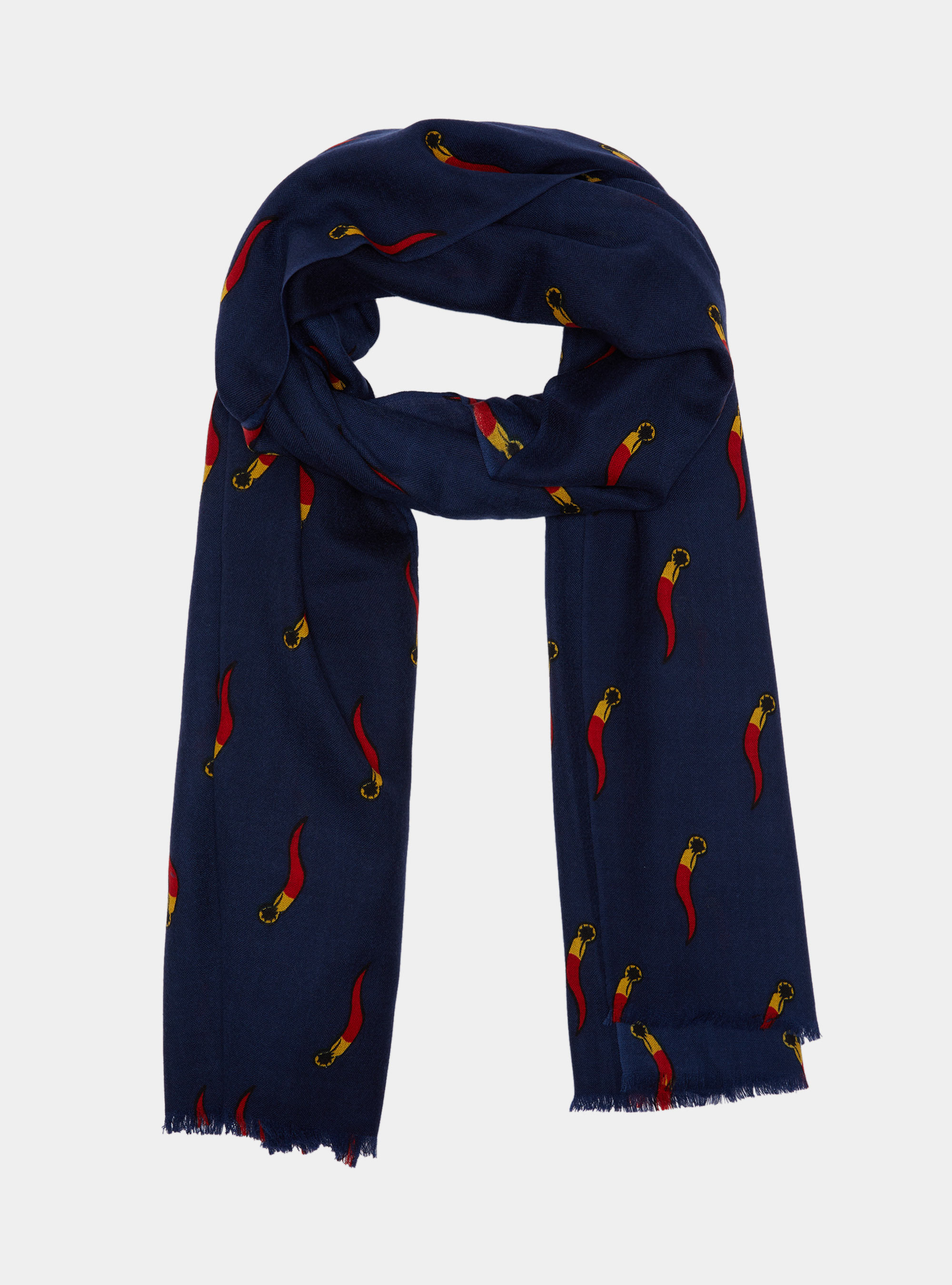 Sciarpa Collo Punk Con Piume Uomini - Accessorio Gothic Halloween E Carnevale - Foto 5