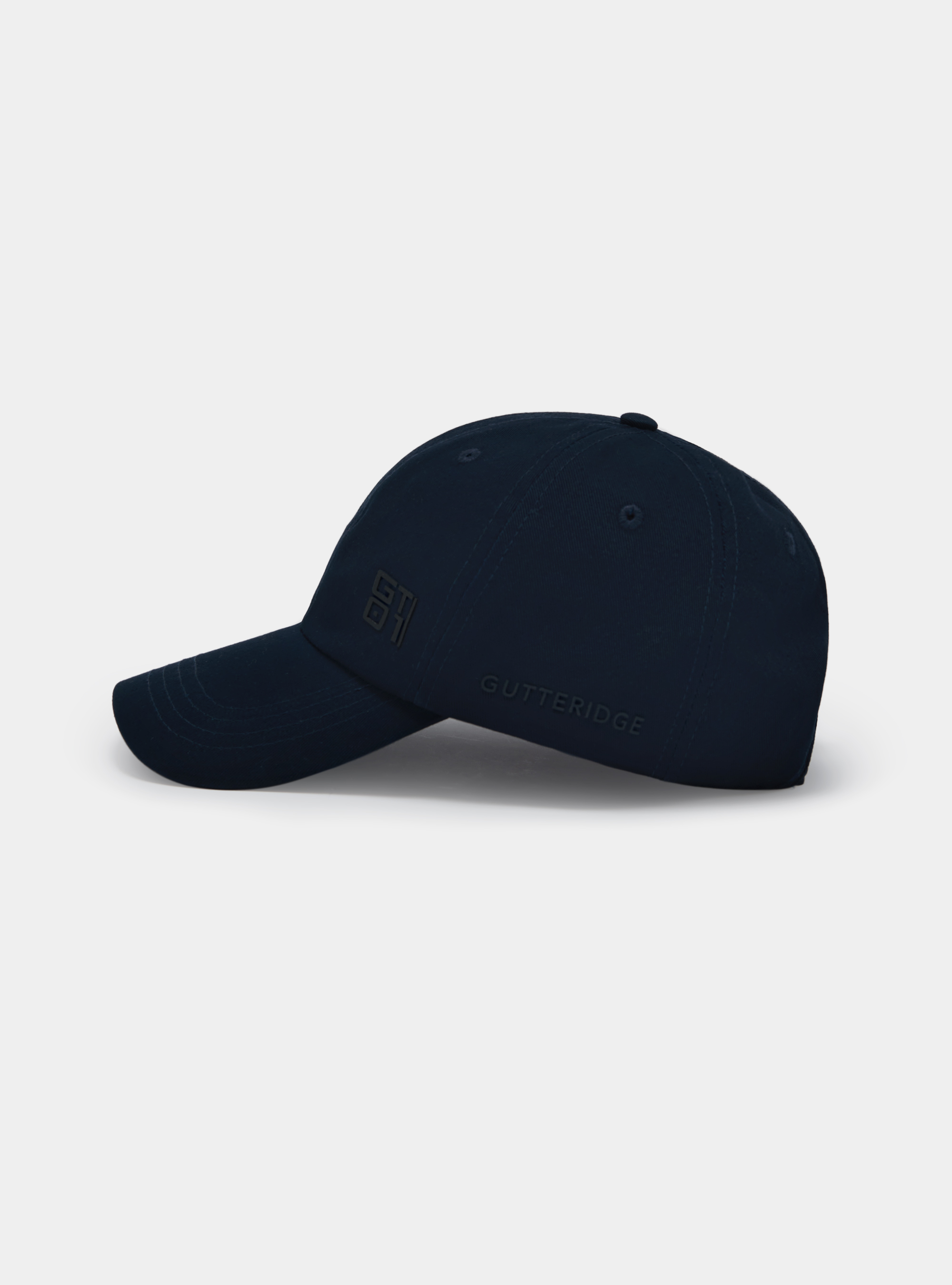 Gutteridge - Gorra GT01 de sarga de algodón, Unisex, Azul Marino, Talla: Unica