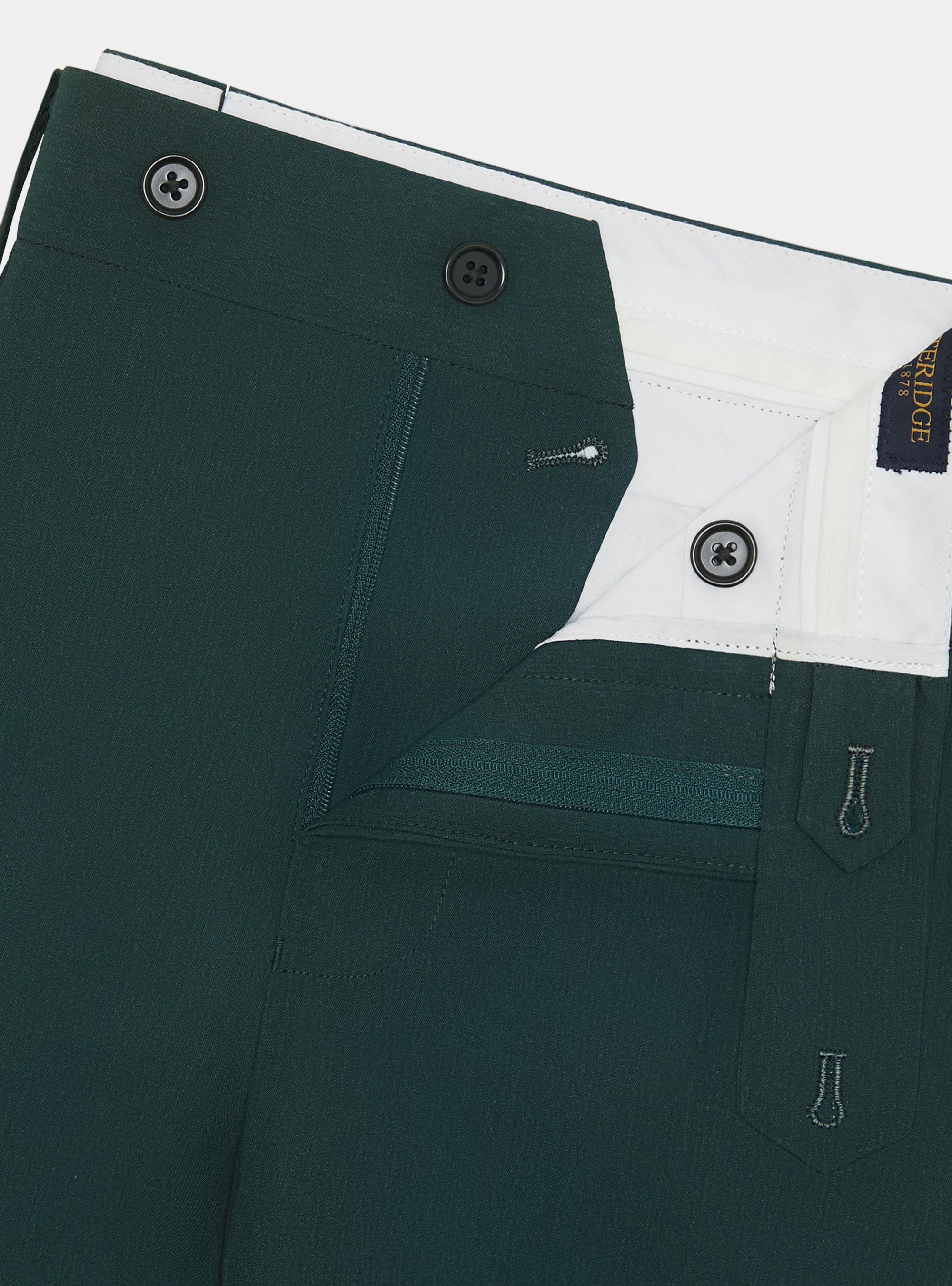 Slim fit suit trousers, GREEN