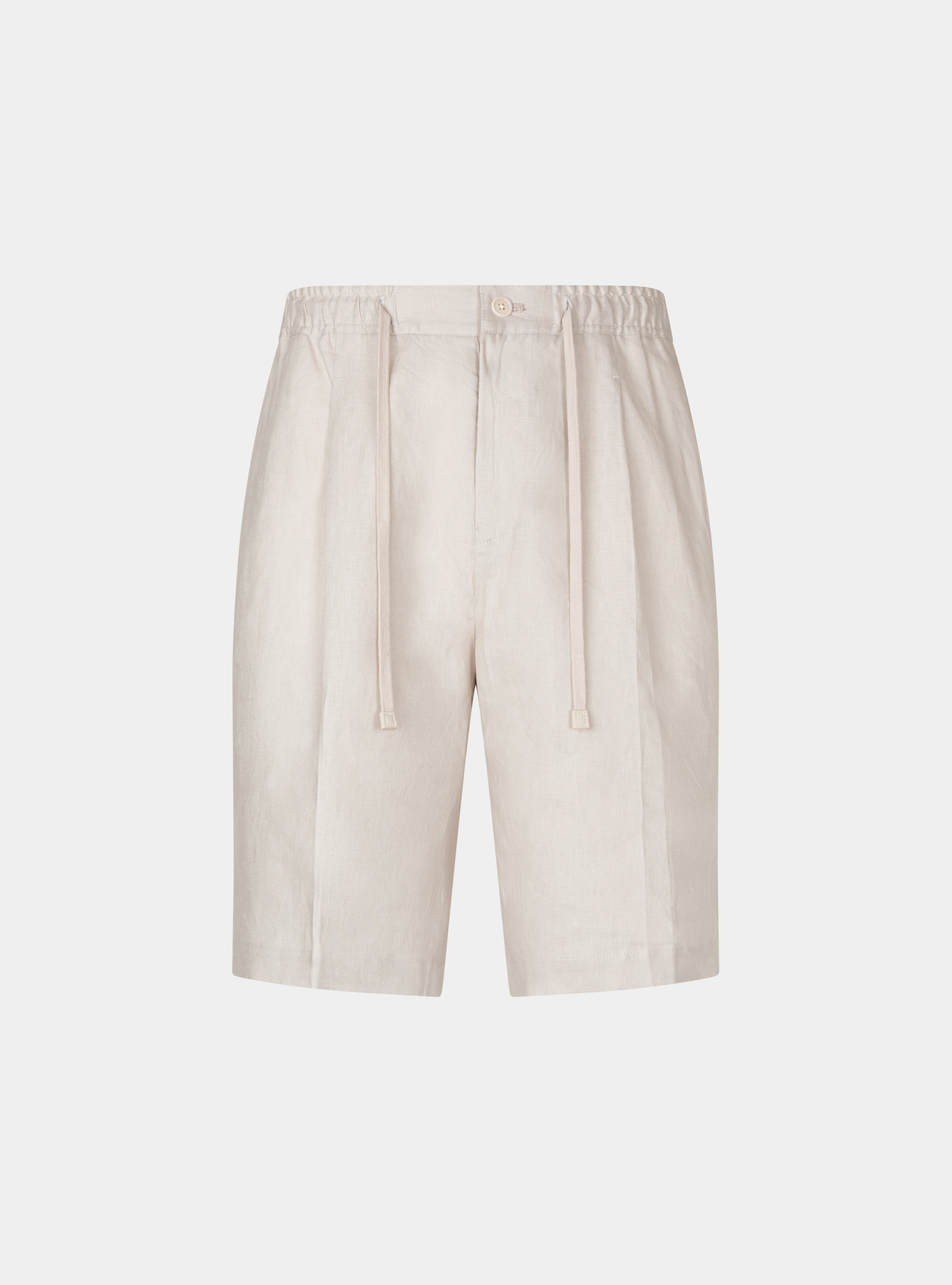 Linen shorts, ECRU