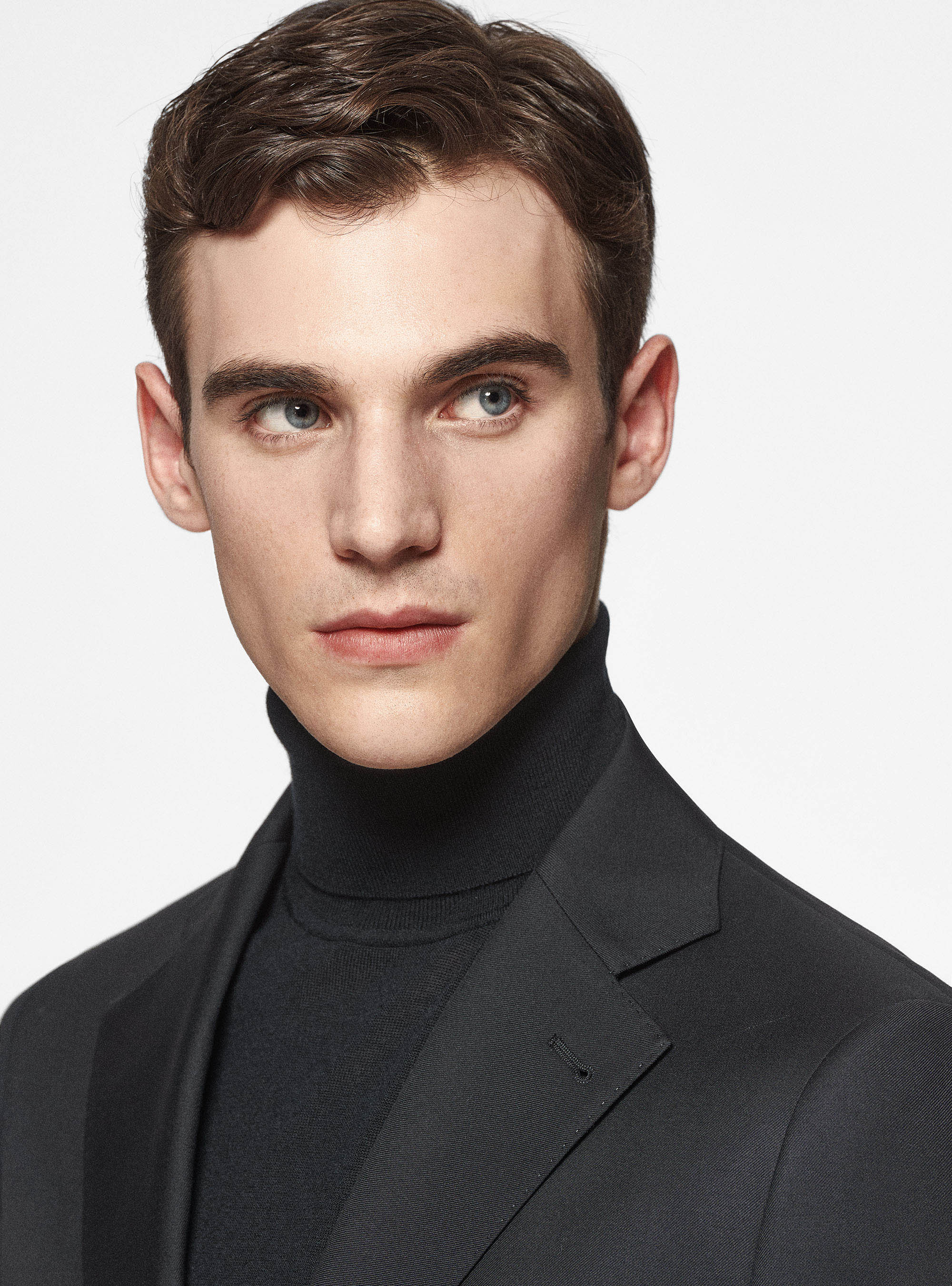 Giacca in pura lana superfine 110's, NERO