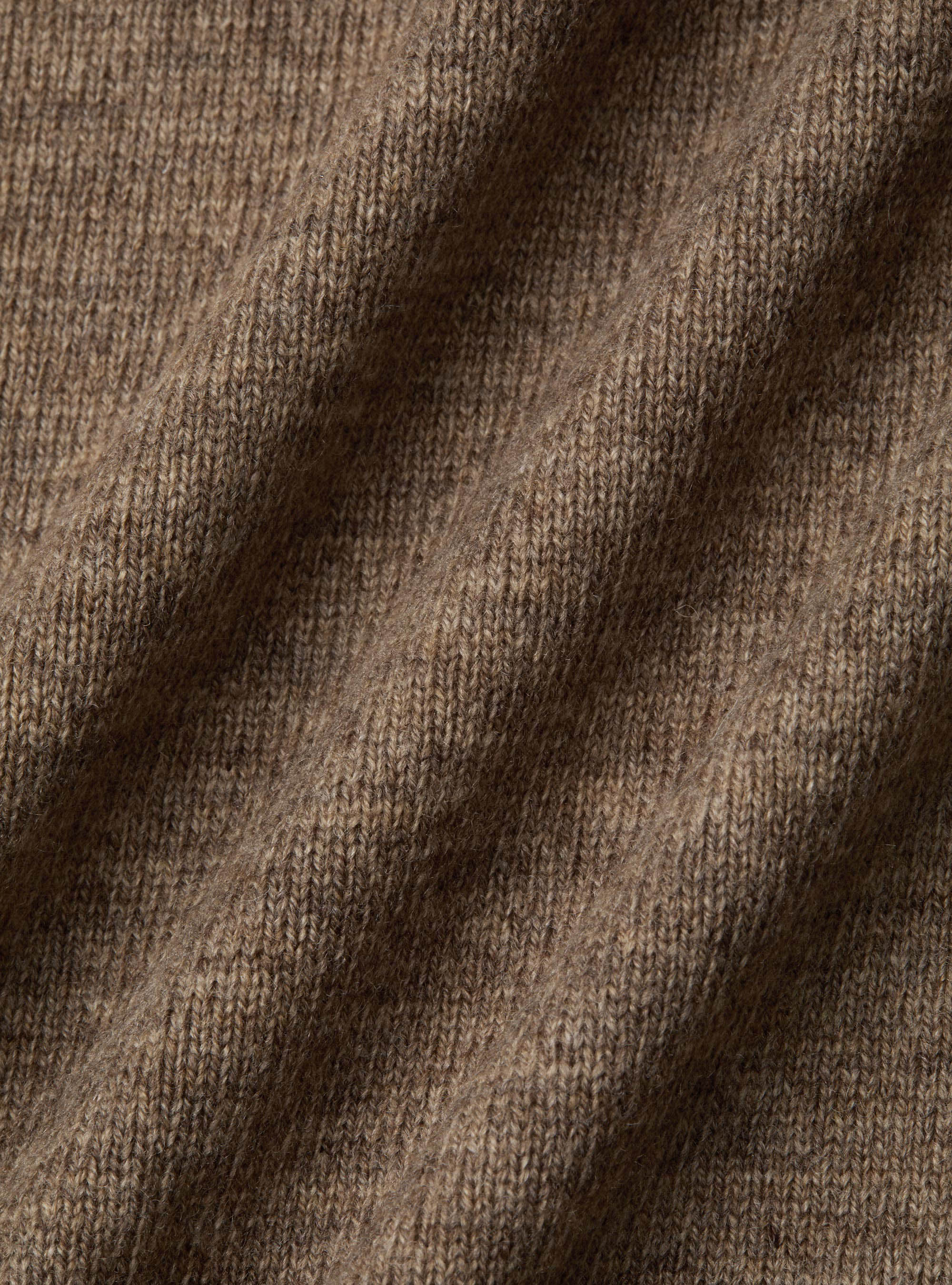 Gilet zipp&eacute; in laine d'agneau et cachemire, BOUE