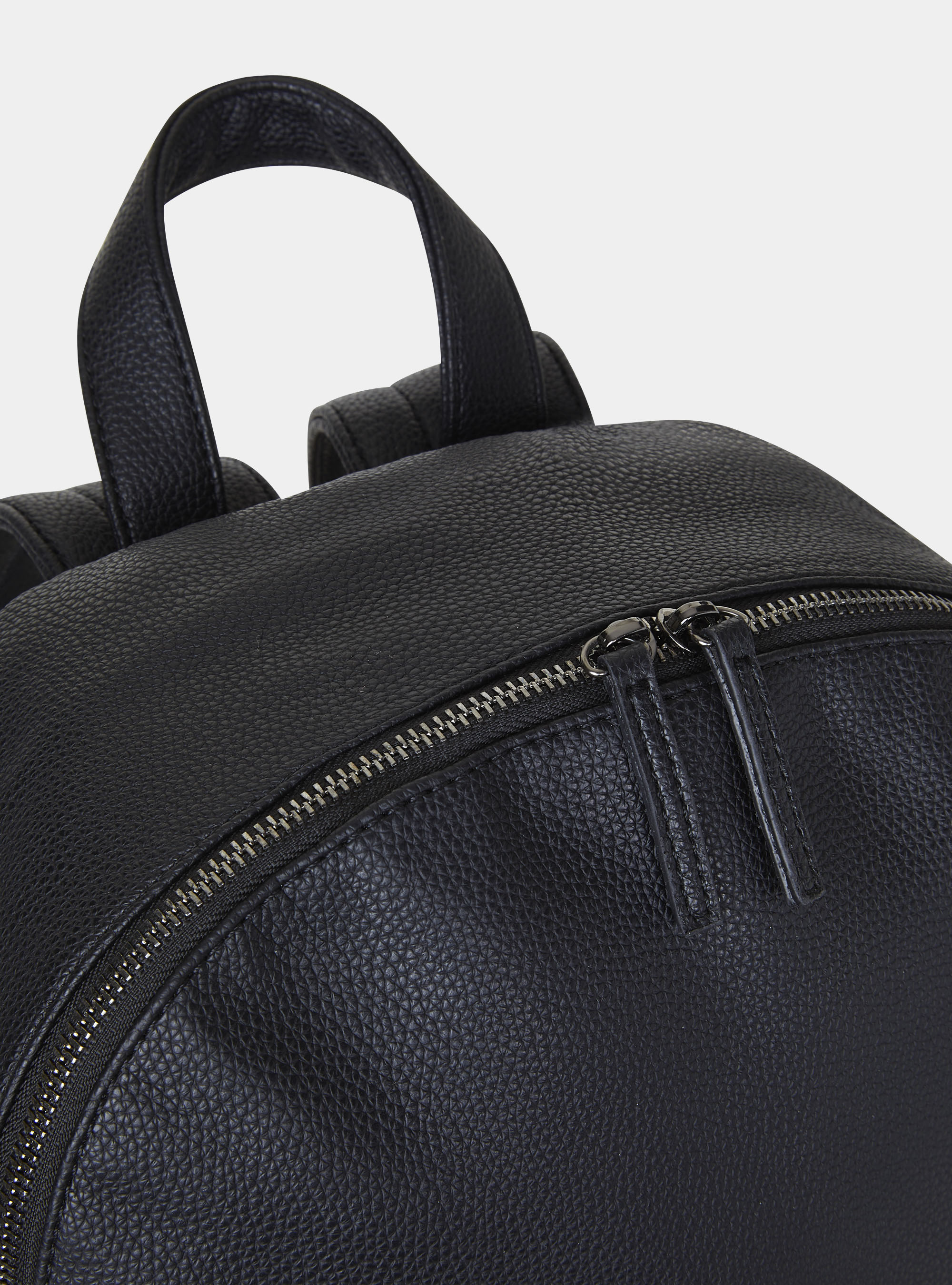 Backpack with pockets, BLACK