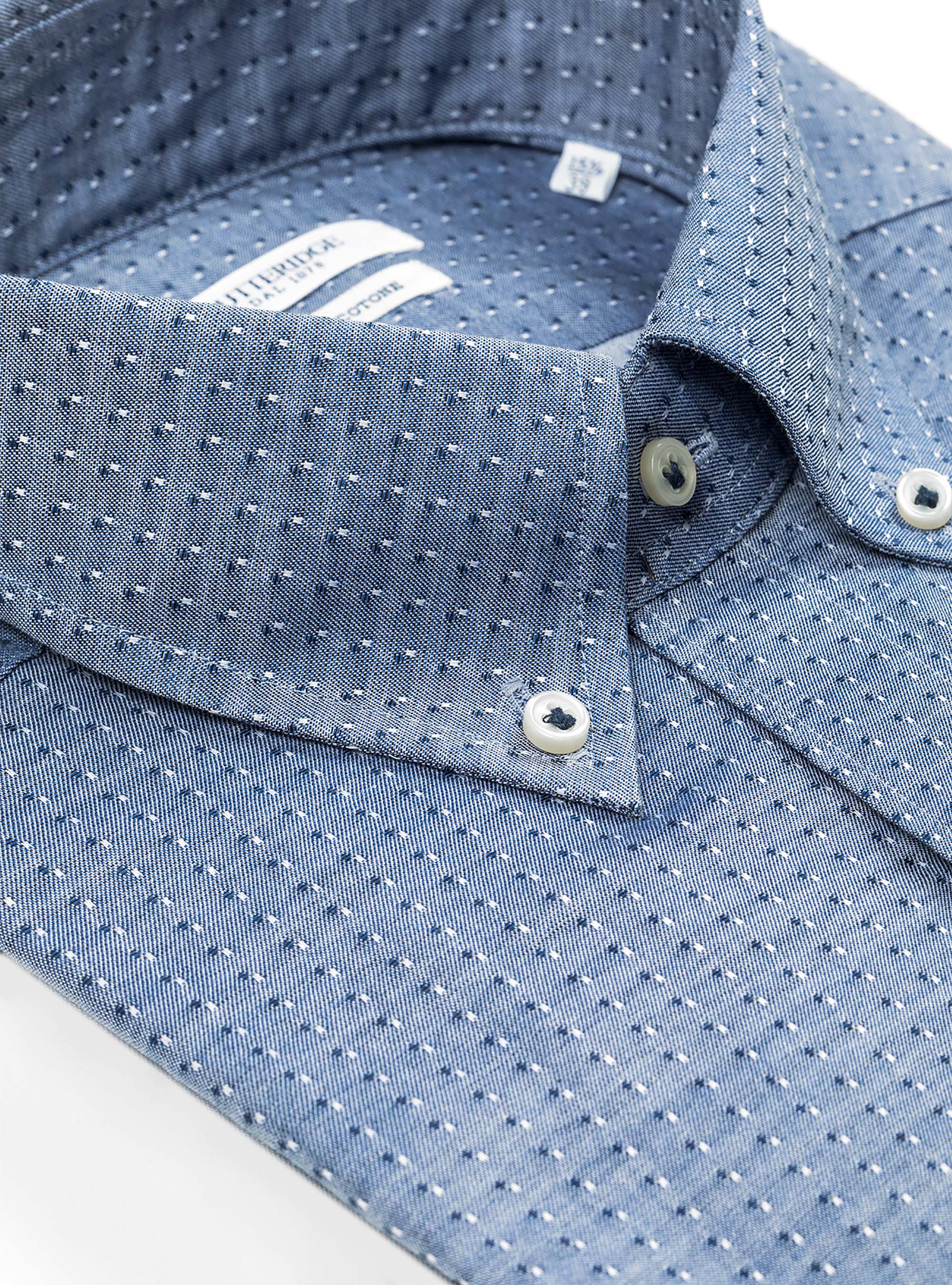 button down collar golf shirt