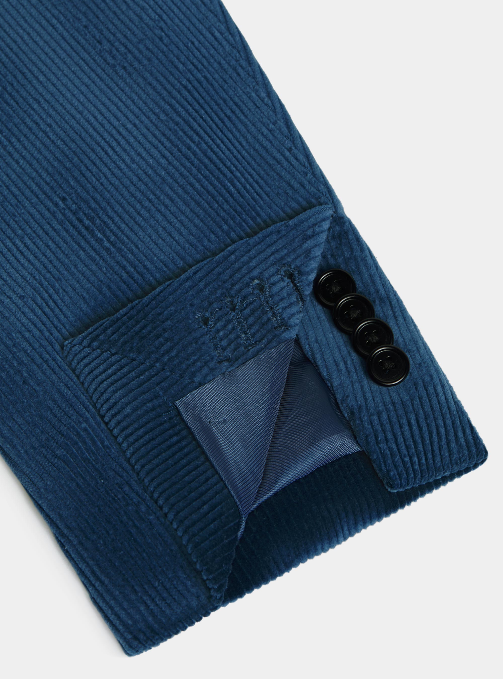 Giacca in velluto a coste di Duca Visconti di Modrone, 0243C DENIM