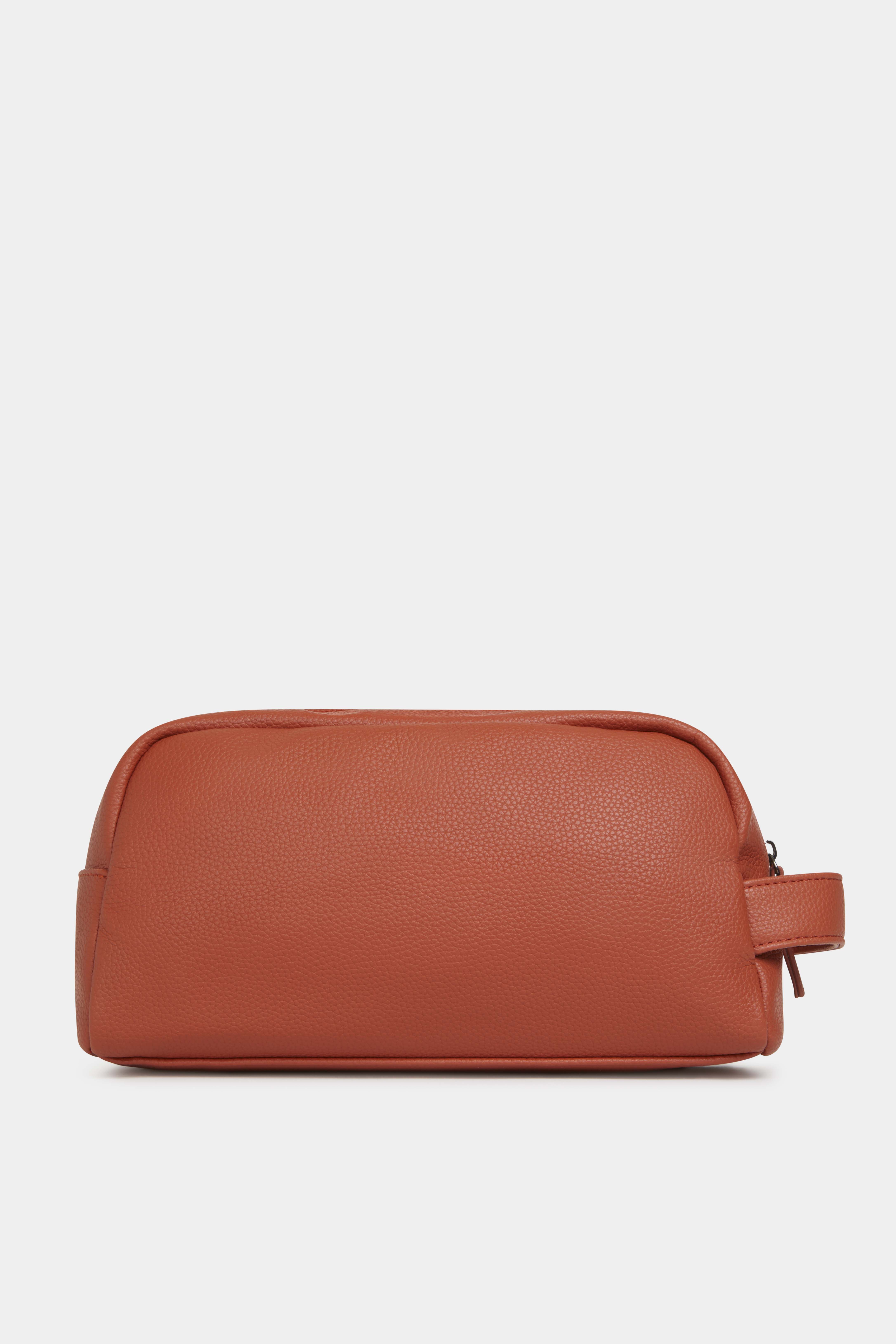 Necessaire with zip, TERRACOTTA
