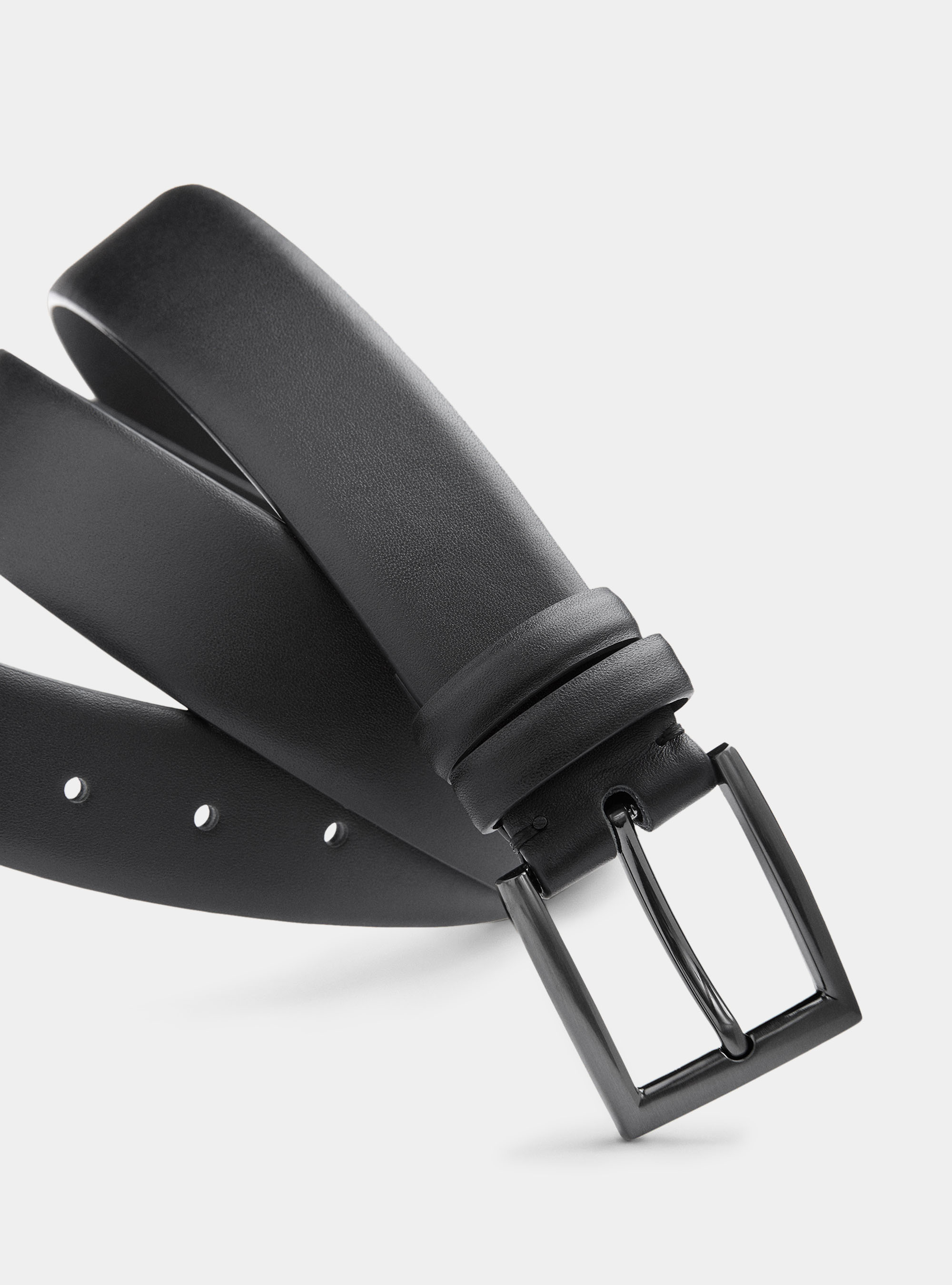 Cintura tinta unita, NERO