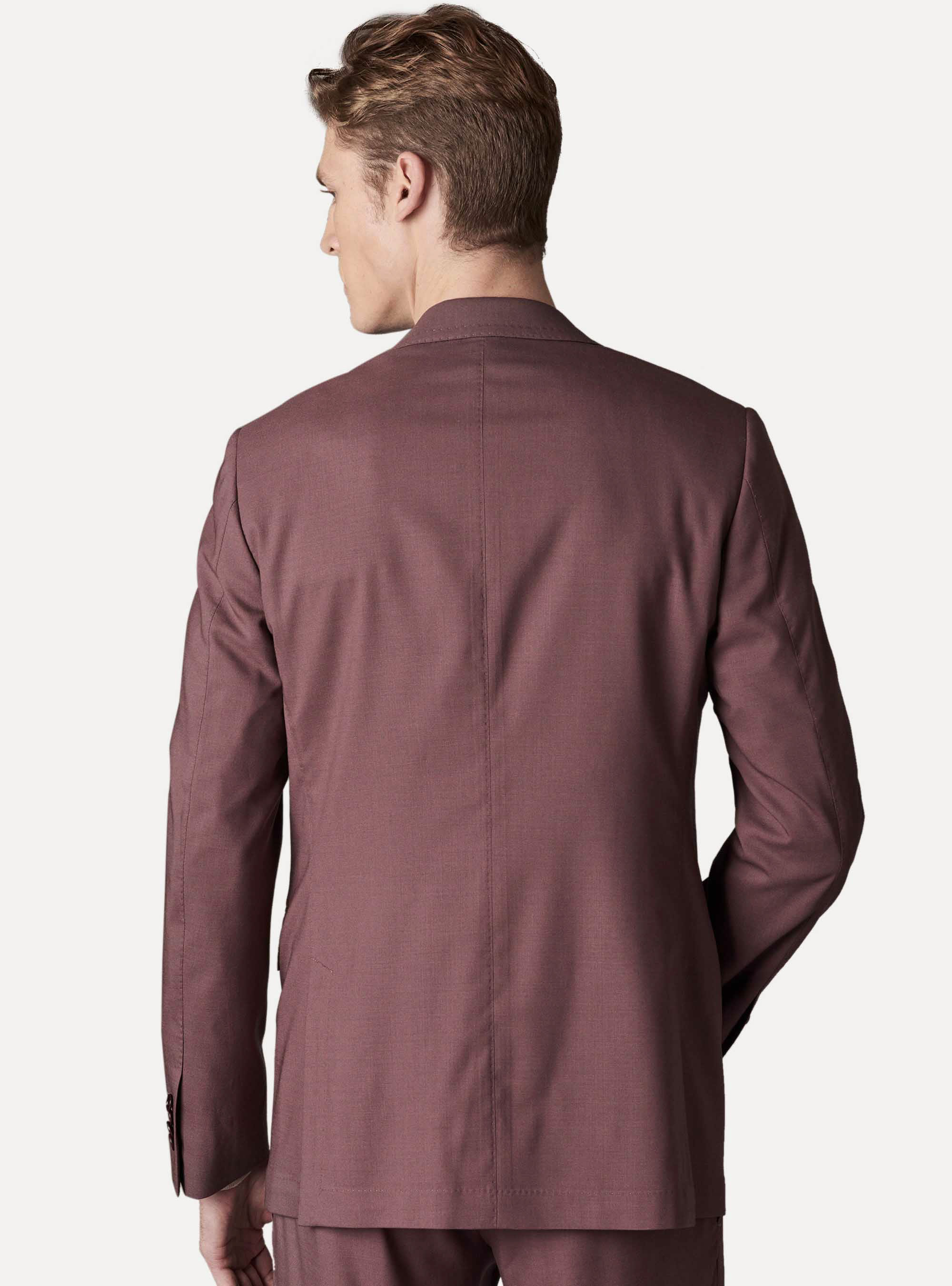 Giacca in pura lana superfine 120, CIPOLLA