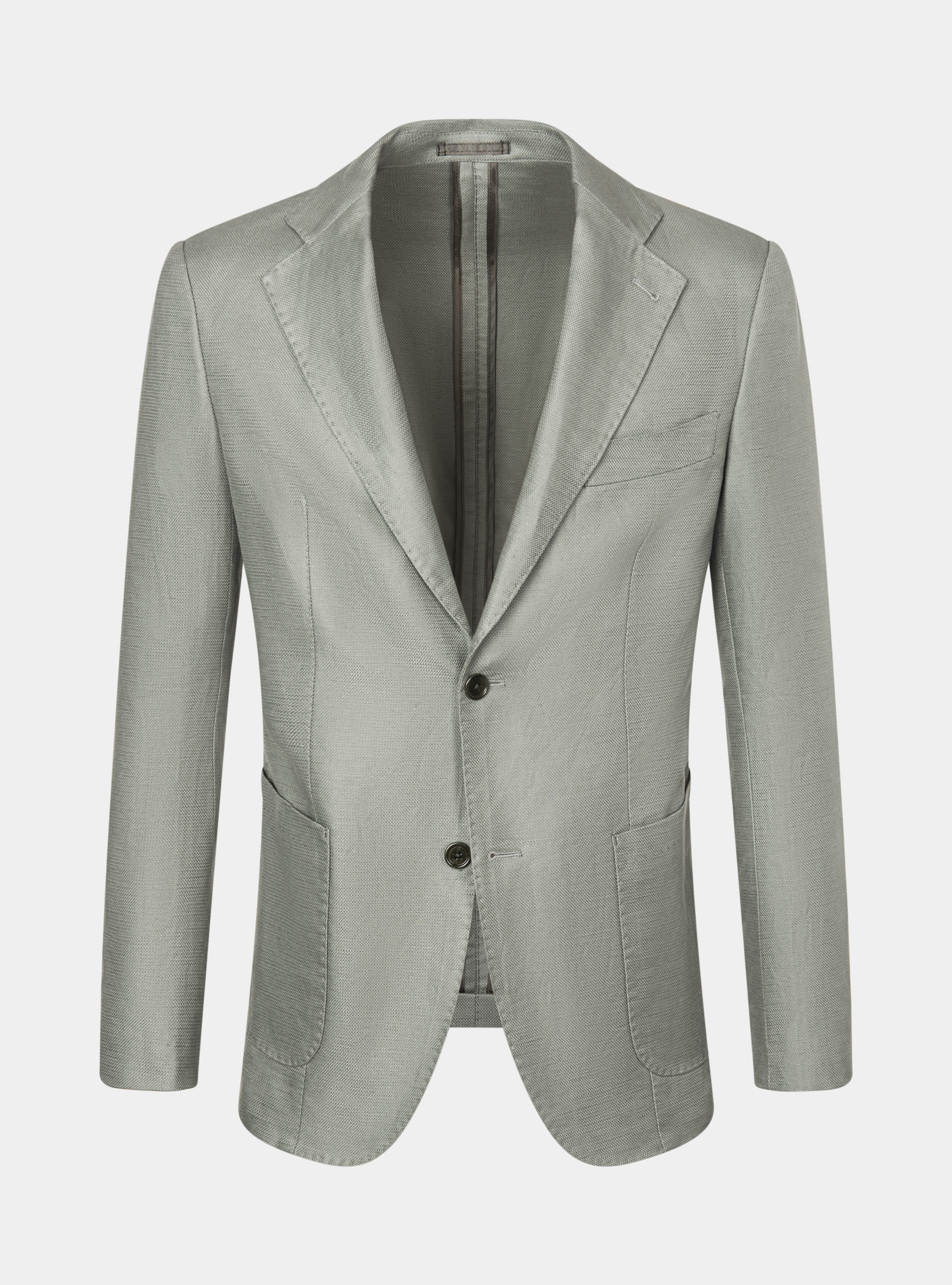 Linen and cotton blazer, SALVIA 0602C