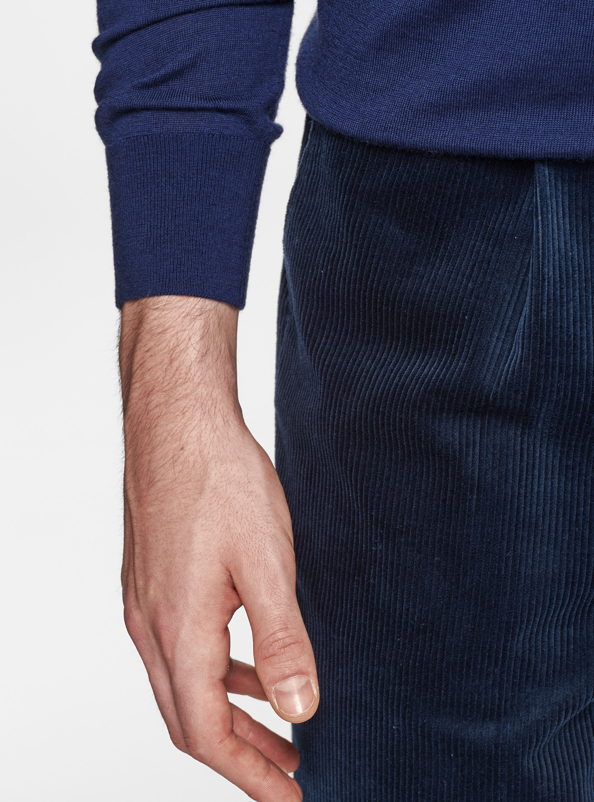 Dolcevita in pura lana merino extrafine, INCHIOSTRO