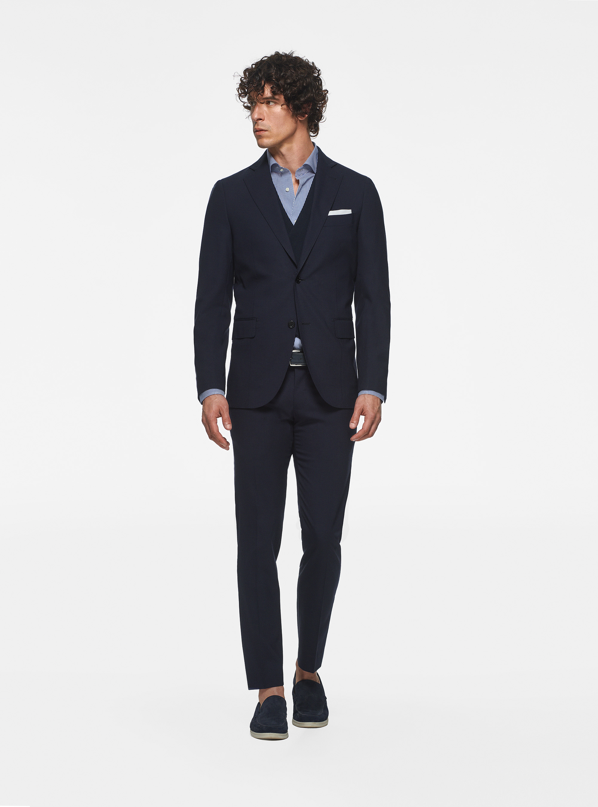 Blazer in pure superfine wool 120 | GutteridgeUK | Men's Suits