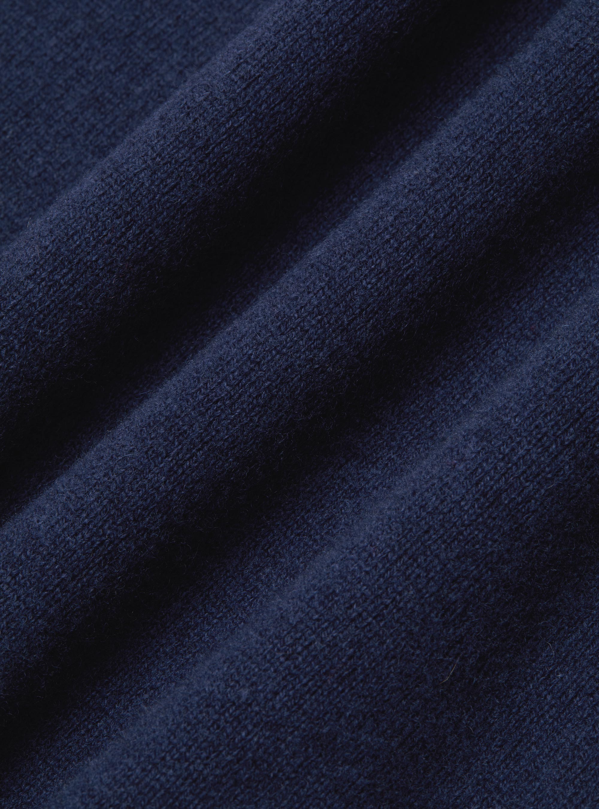 Maglia girocollo in lambswool e cashmere, INCHIOSTRO