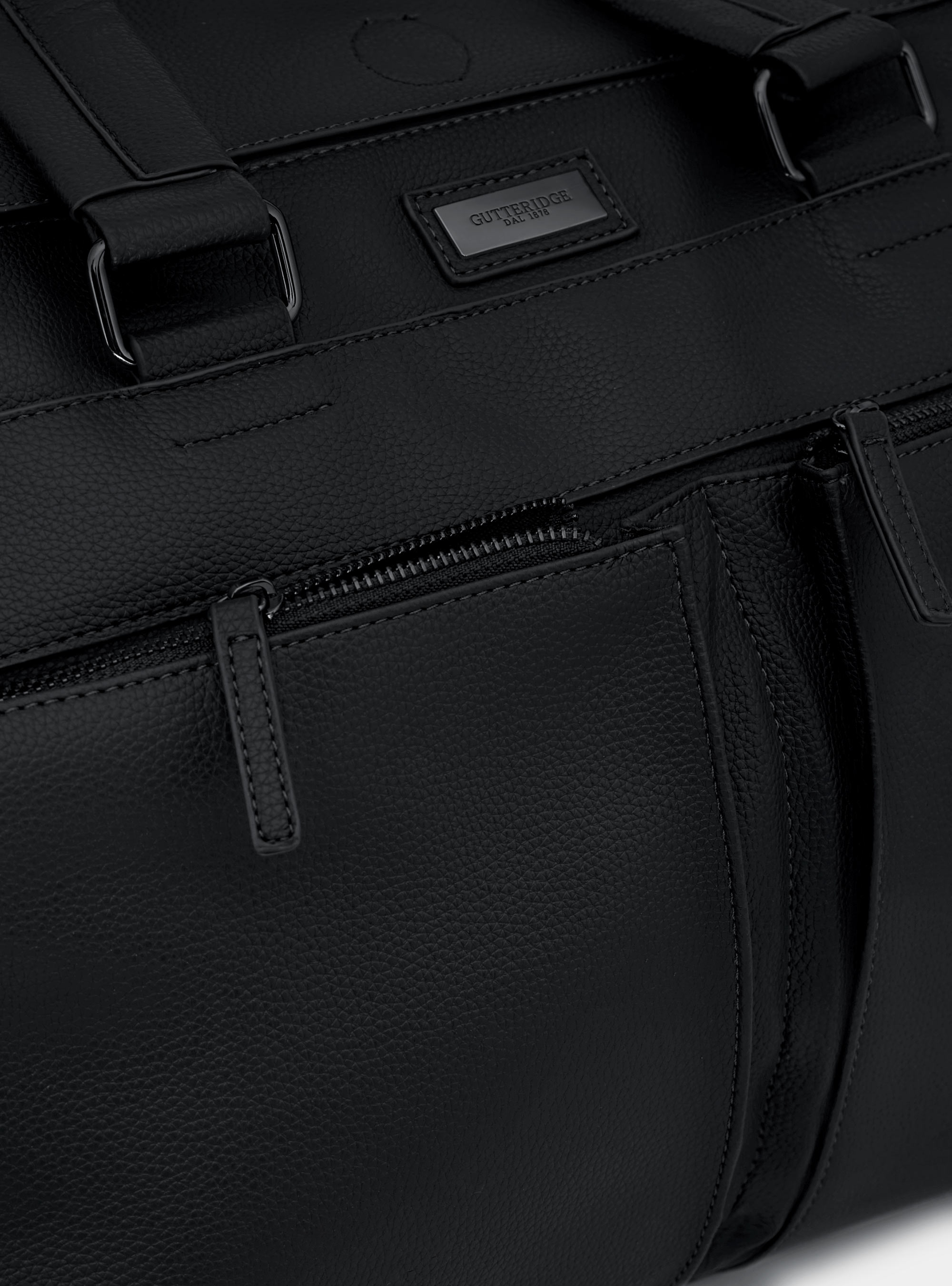 BAOSHA Borsone Zaino Convertibile In Pelle Per Uomo - 3 Modifiche, 50L, Ideale Viaggio Ed Escursionismo