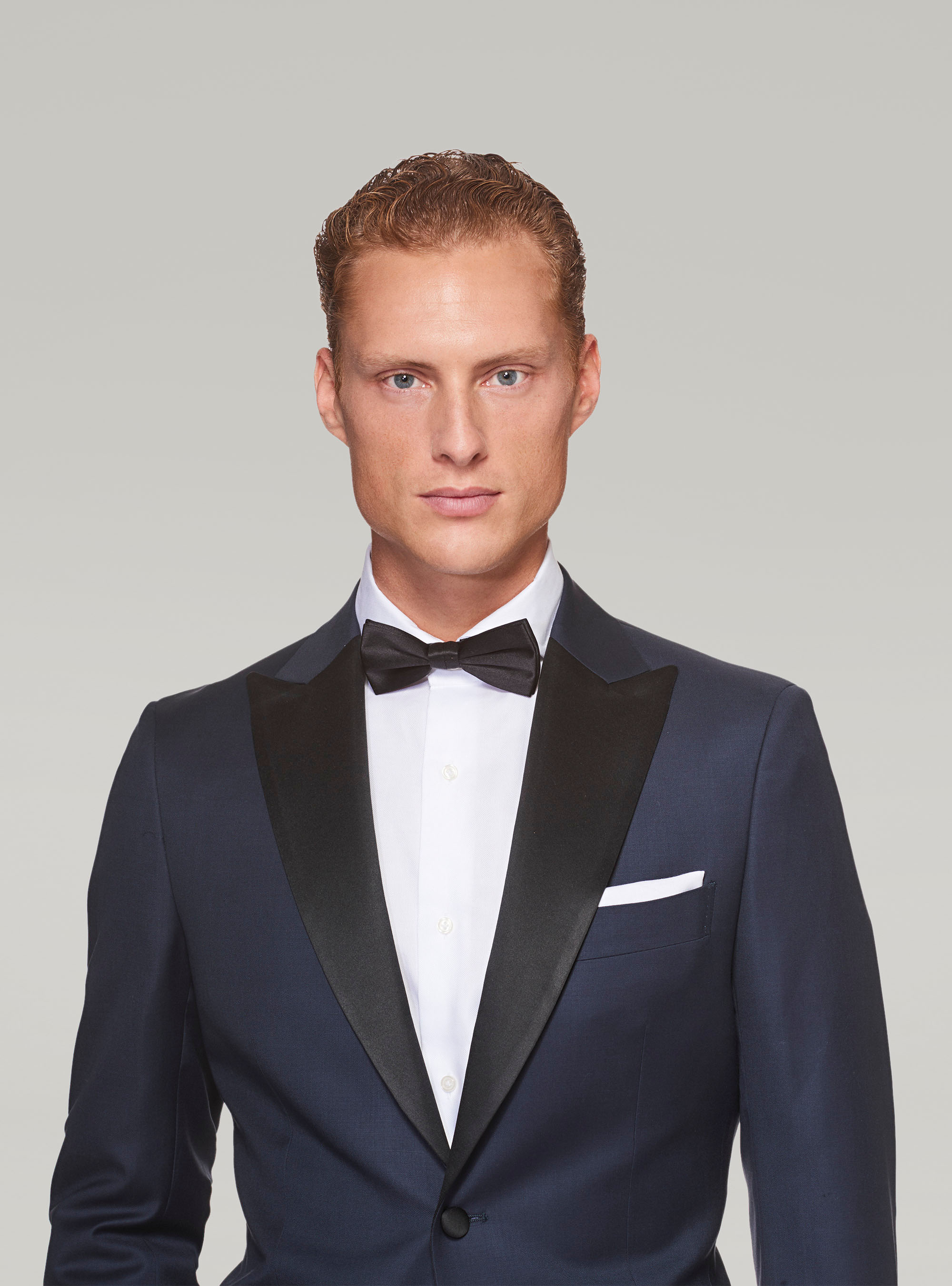 TUXEDO SUIT, BLUE