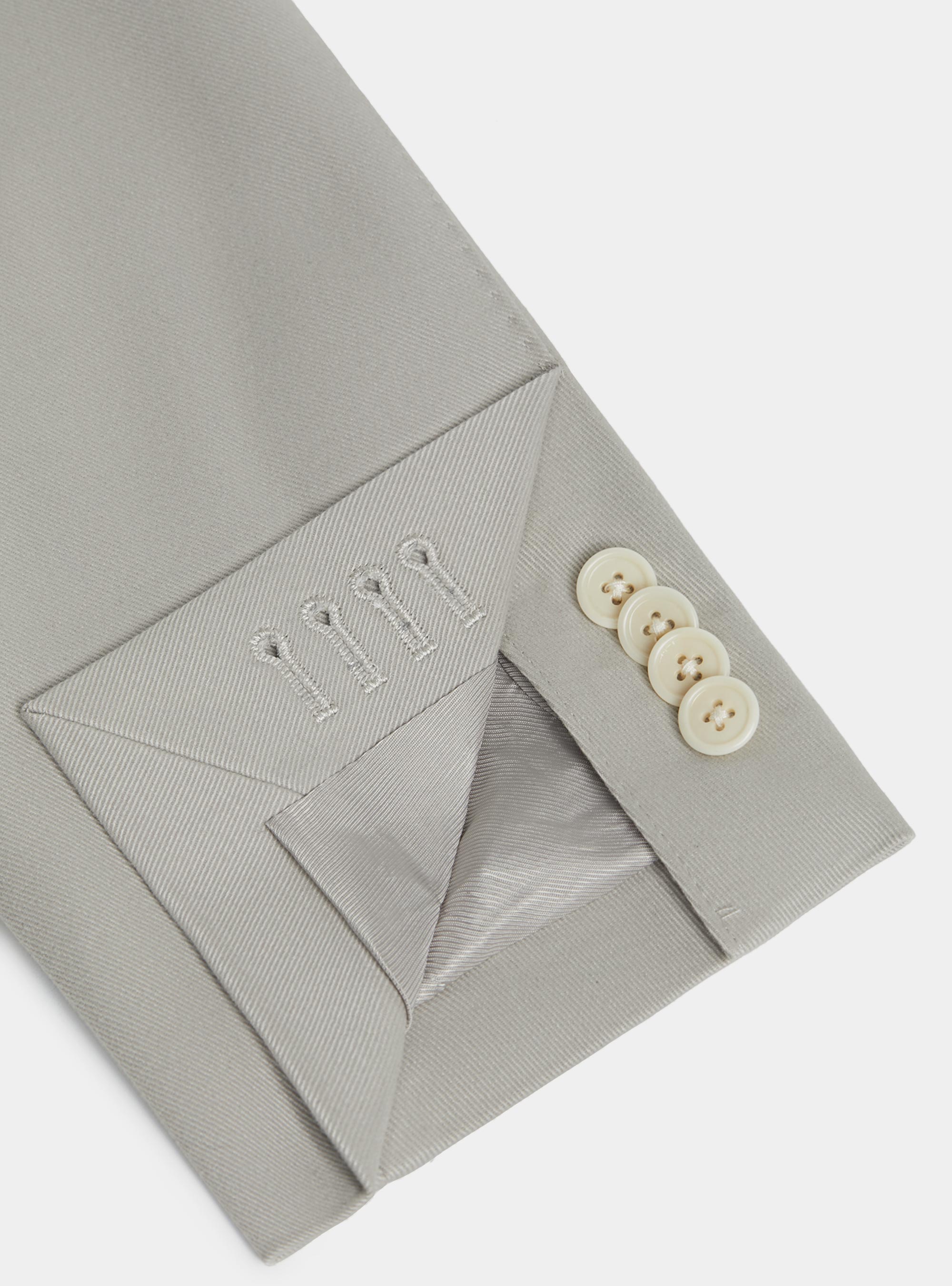 Giacca in cotone smerigliato, ECRU