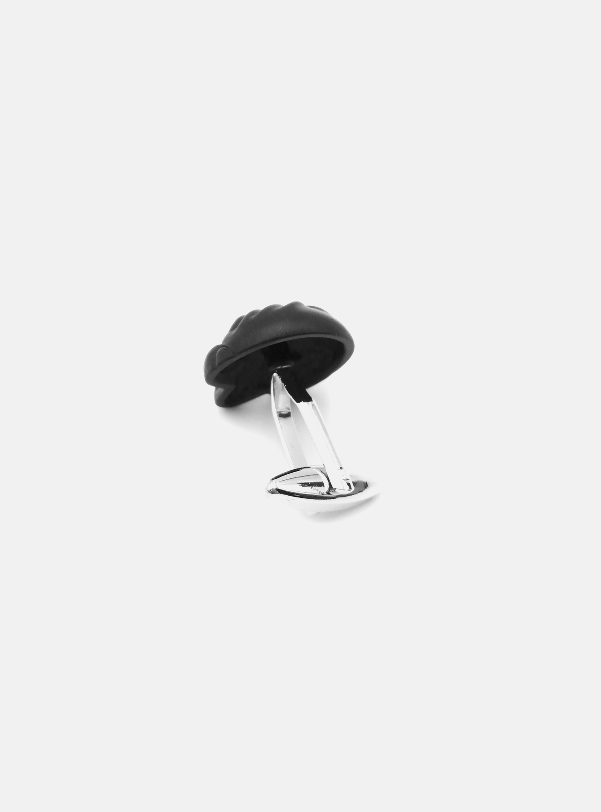Pulcinella cufflinks, BLACK